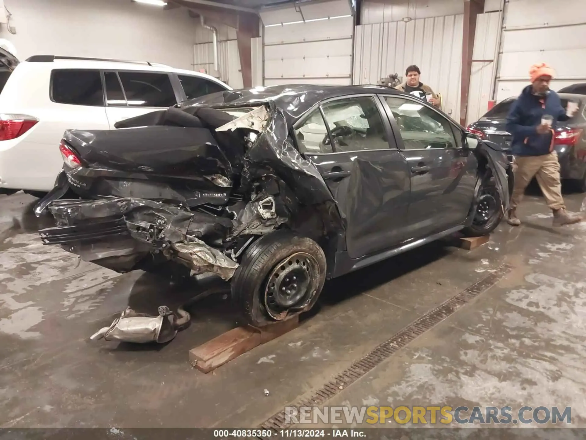 4 Photograph of a damaged car JTDBCMFE5P3003737 TOYOTA COROLLA 2023