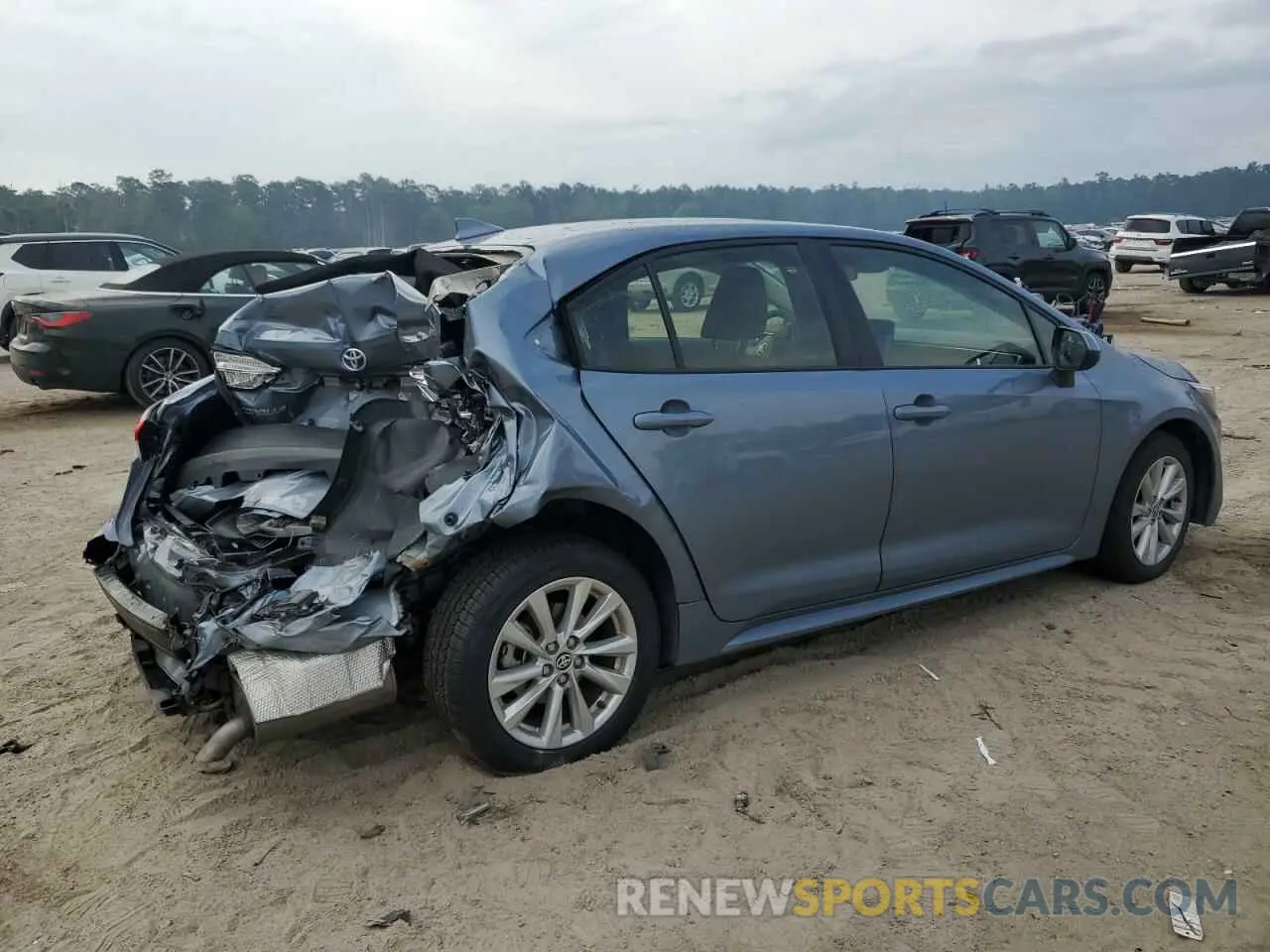3 Photograph of a damaged car JTDBCMFE5P3004550 TOYOTA COROLLA 2023