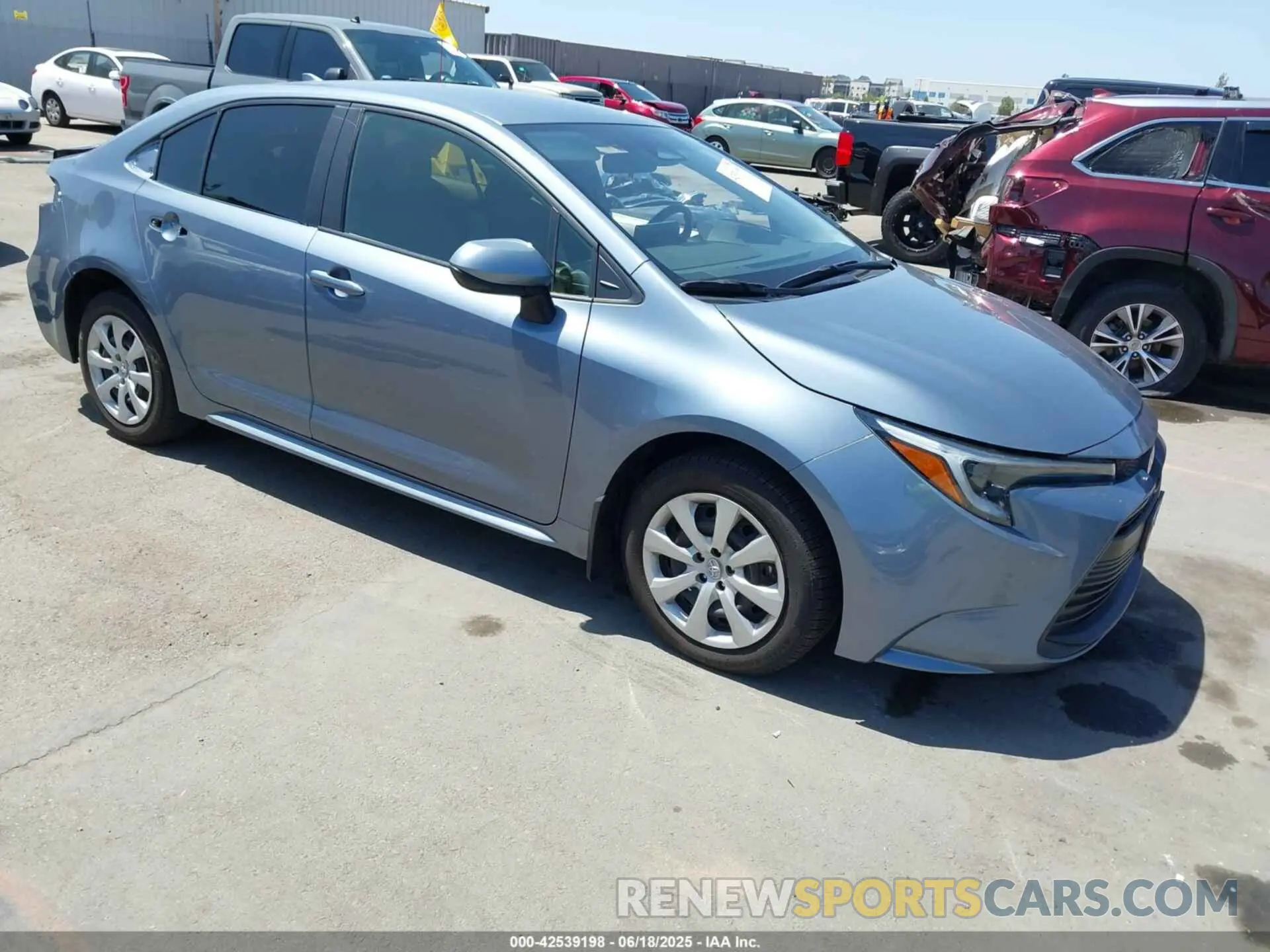 1 Photograph of a damaged car JTDBCMFE5P3004869 TOYOTA COROLLA 2023