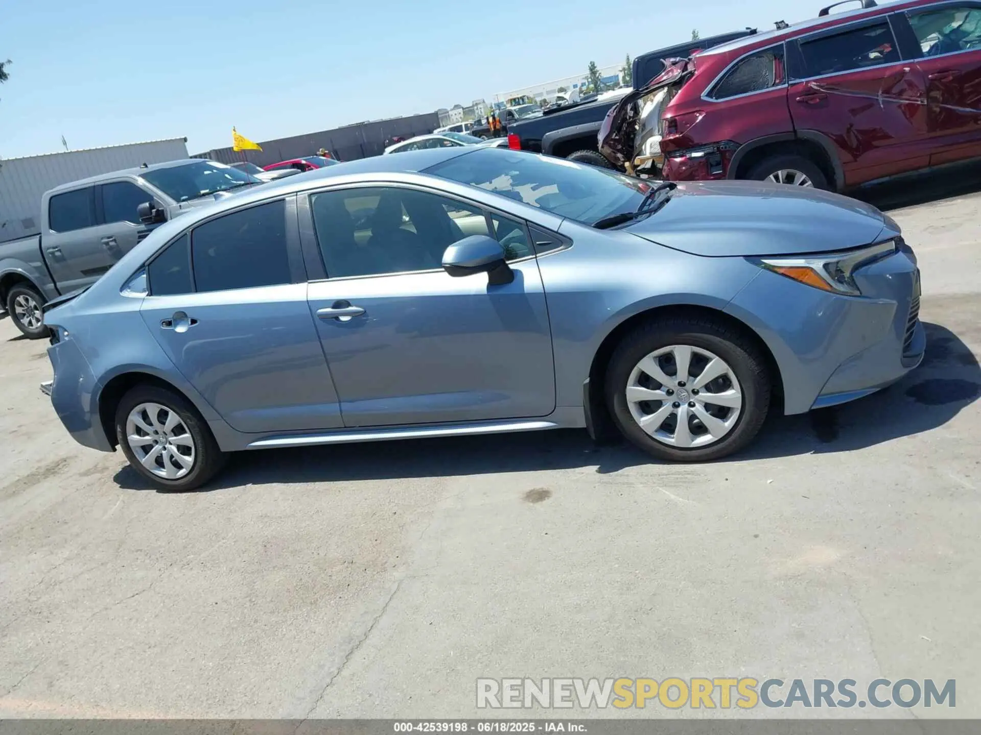 14 Photograph of a damaged car JTDBCMFE5P3004869 TOYOTA COROLLA 2023