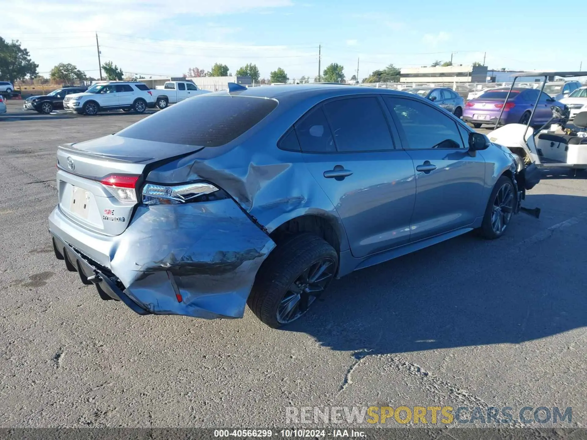 4 Photograph of a damaged car JTDBCMFE5P3010820 TOYOTA COROLLA 2023
