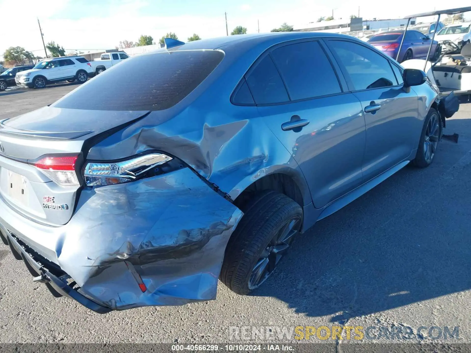 6 Photograph of a damaged car JTDBCMFE5P3010820 TOYOTA COROLLA 2023