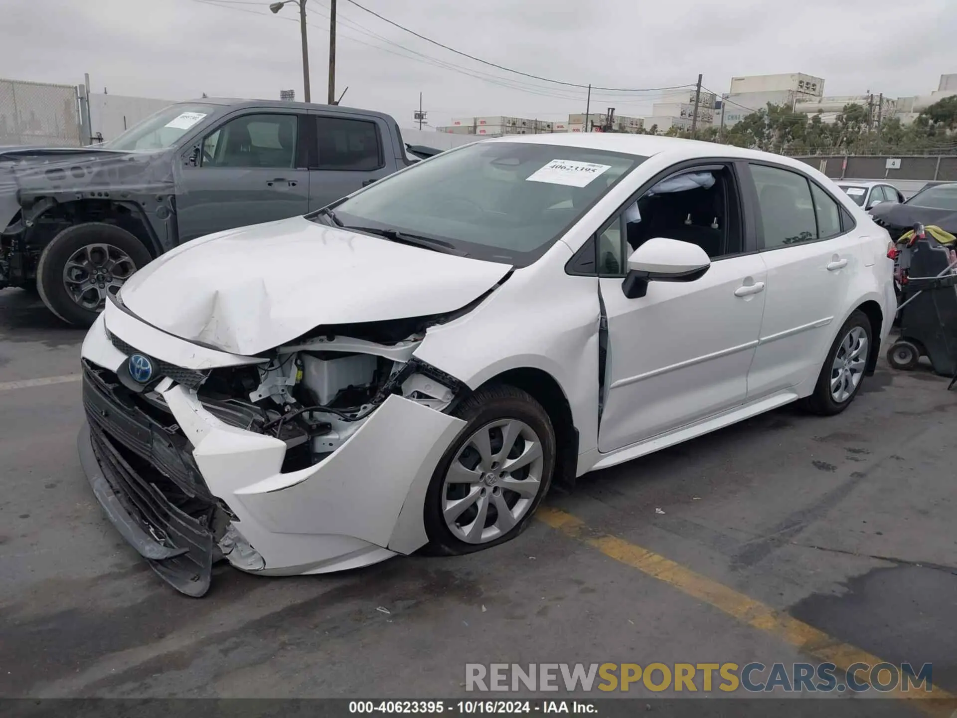 2 Photograph of a damaged car JTDBCMFE5P3014947 TOYOTA COROLLA 2023