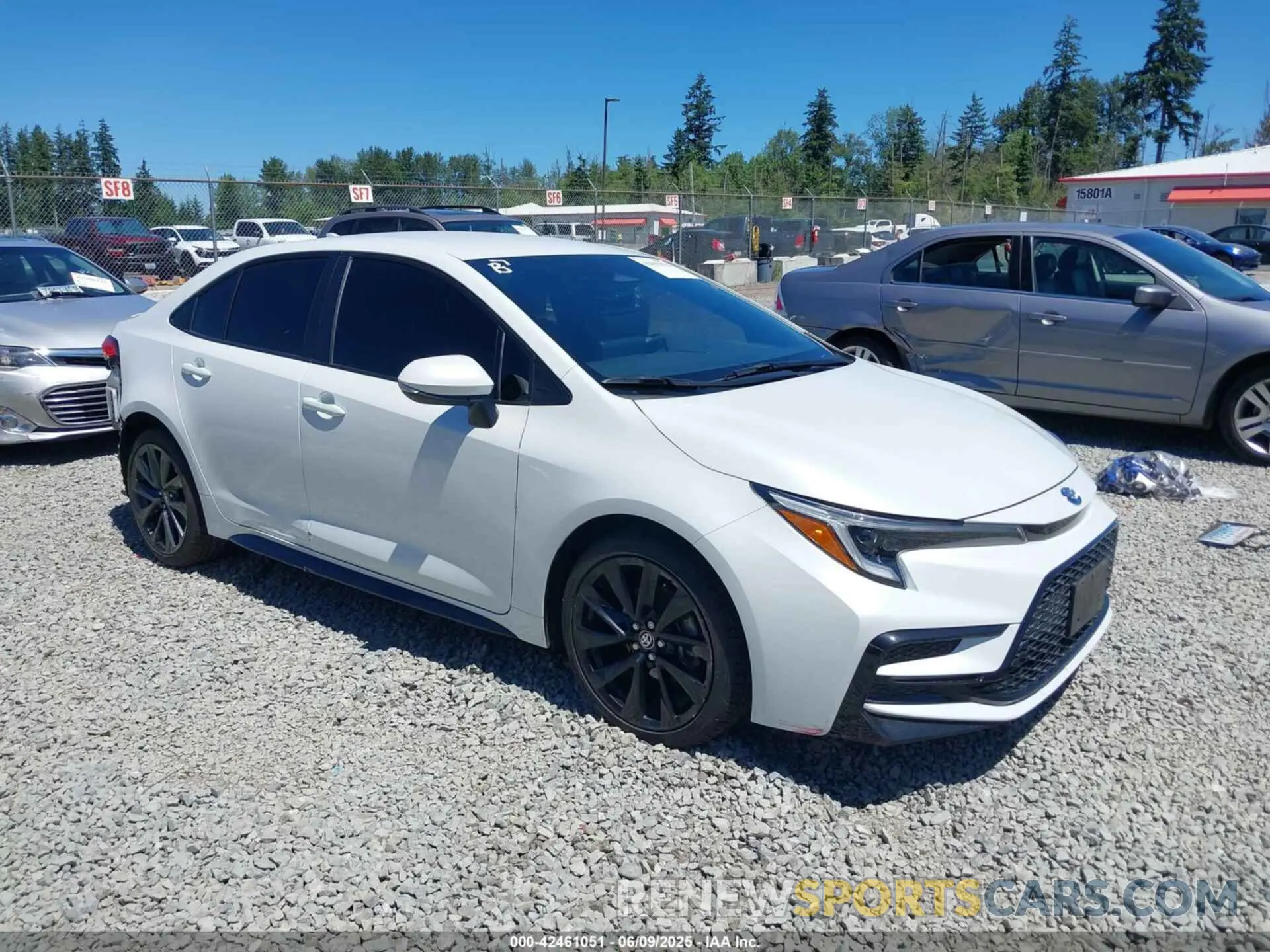1 Photograph of a damaged car JTDBCMFE5P3015290 TOYOTA COROLLA 2023