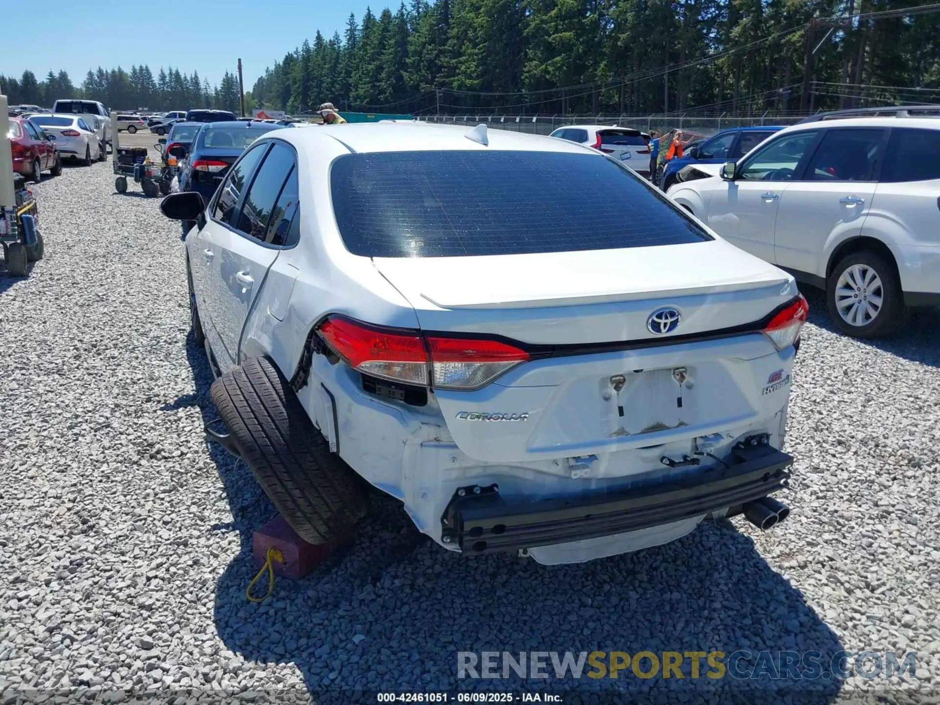 6 Photograph of a damaged car JTDBCMFE5P3015290 TOYOTA COROLLA 2023