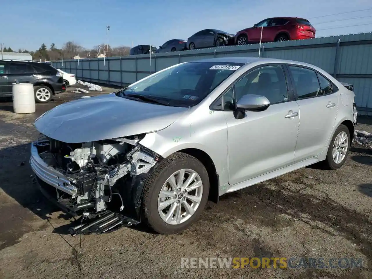 1 Photograph of a damaged car JTDBCMFE5P3021798 TOYOTA COROLLA 2023