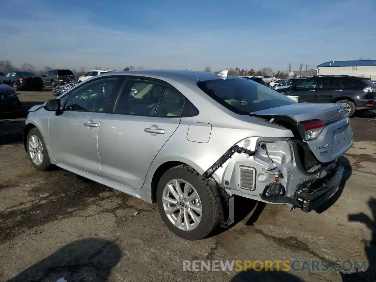 2 Photograph of a damaged car JTDBCMFE5P3021798 TOYOTA COROLLA 2023