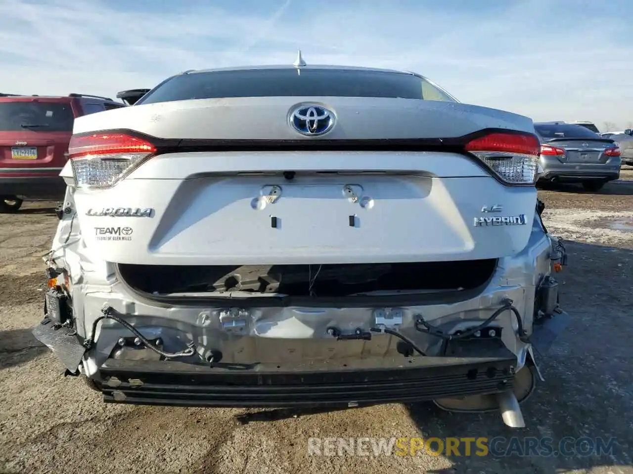 6 Photograph of a damaged car JTDBCMFE5P3021798 TOYOTA COROLLA 2023