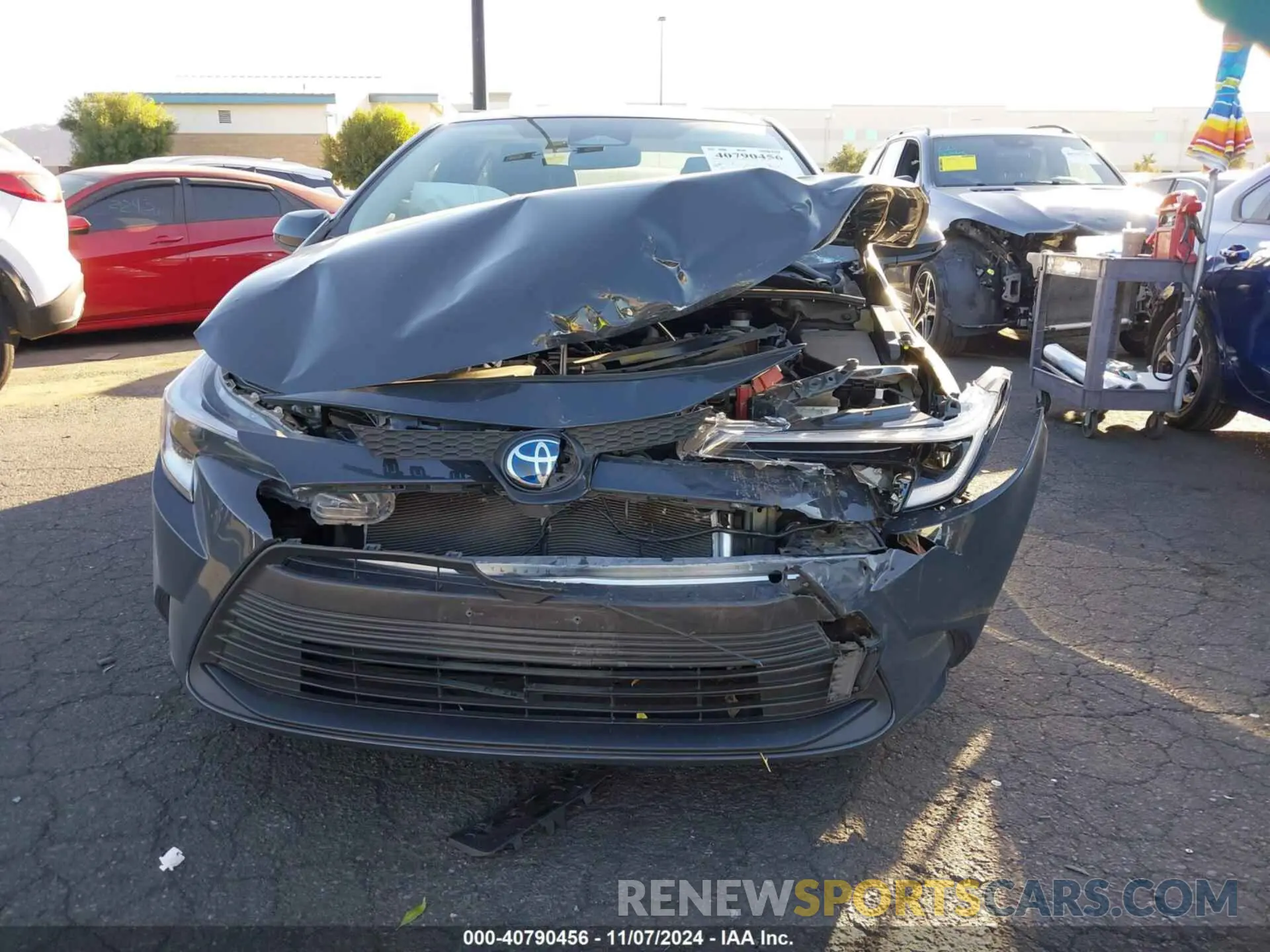 12 Photograph of a damaged car JTDBCMFE5P3023423 TOYOTA COROLLA 2023