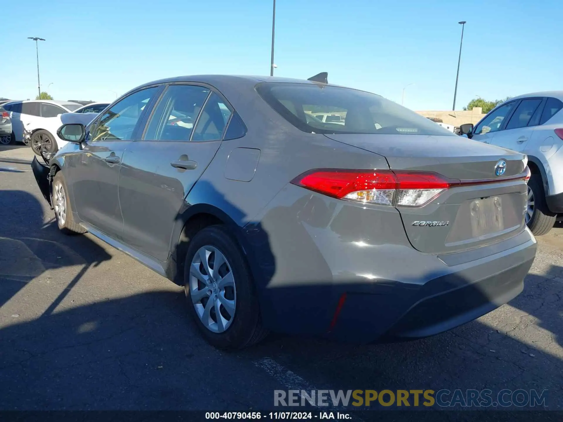 3 Photograph of a damaged car JTDBCMFE5P3023423 TOYOTA COROLLA 2023