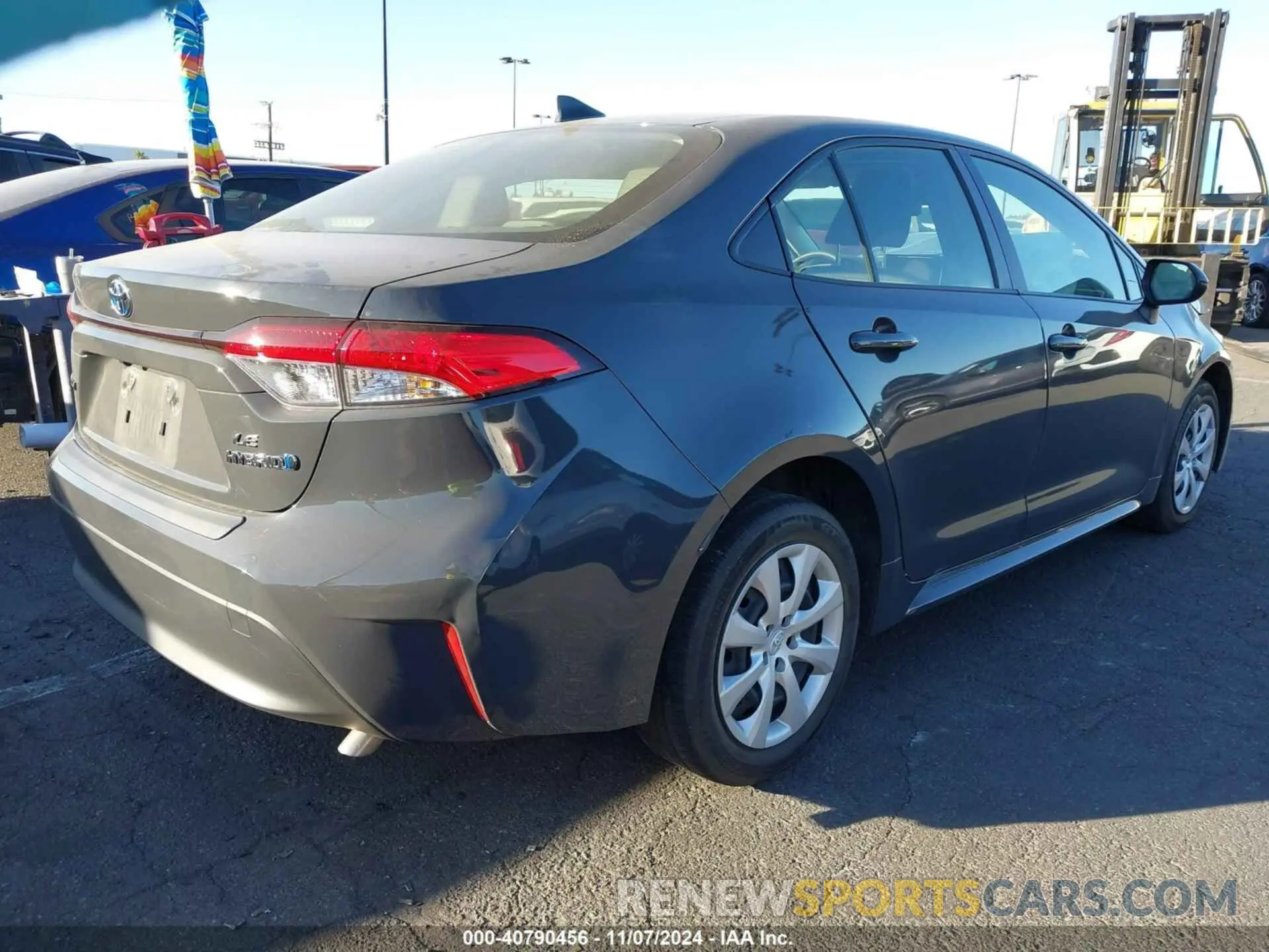 4 Photograph of a damaged car JTDBCMFE5P3023423 TOYOTA COROLLA 2023