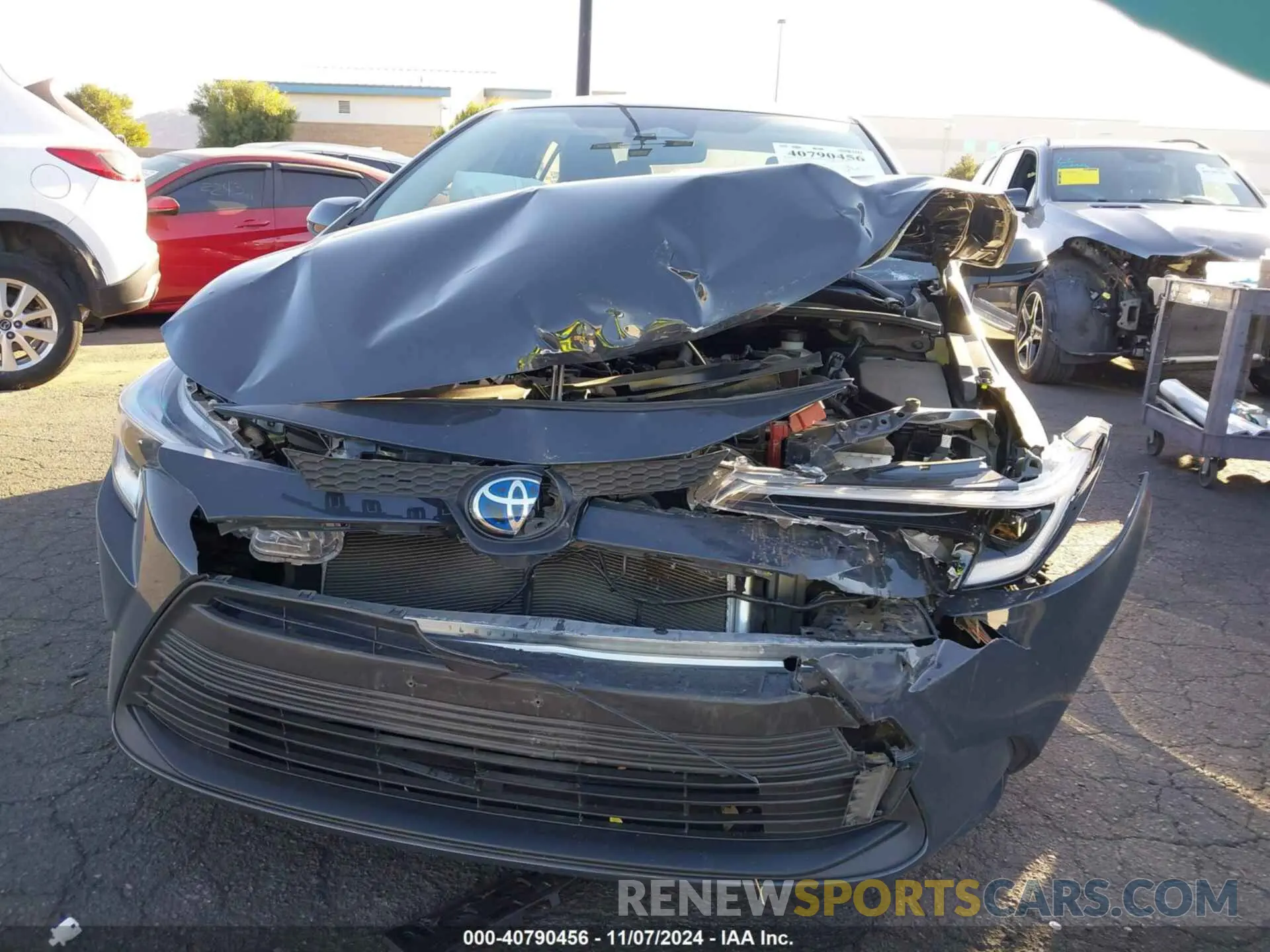 6 Photograph of a damaged car JTDBCMFE5P3023423 TOYOTA COROLLA 2023