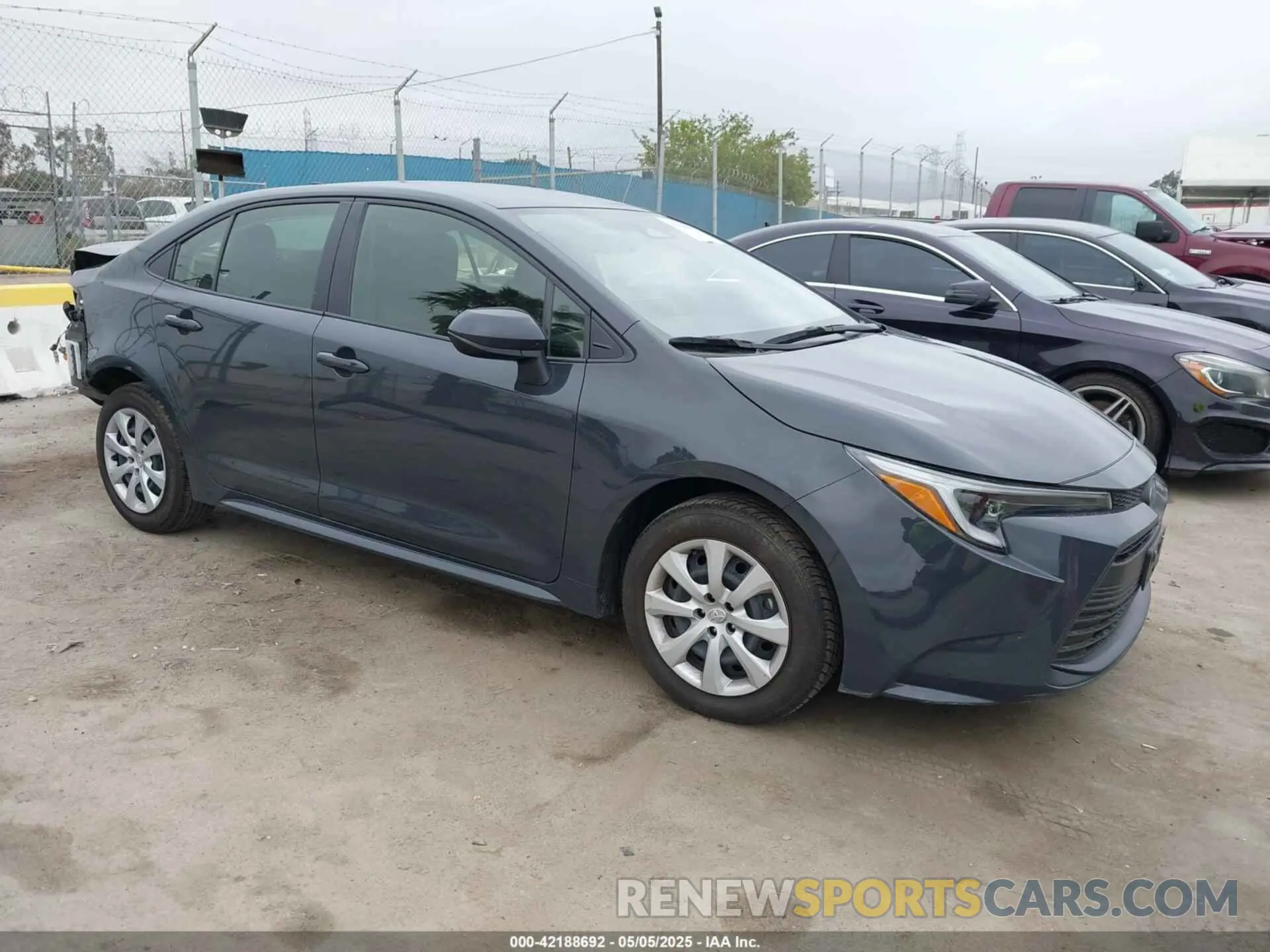 1 Photograph of a damaged car JTDBCMFE5P3024121 TOYOTA COROLLA 2023