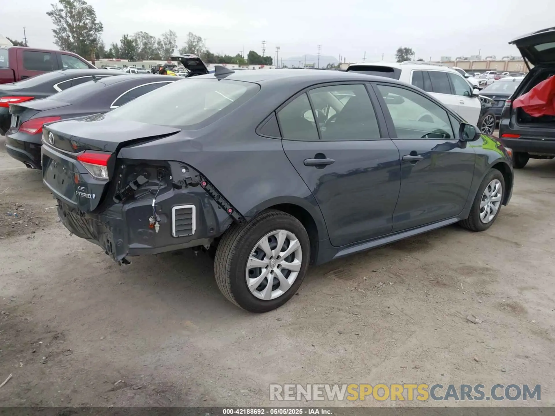 4 Photograph of a damaged car JTDBCMFE5P3024121 TOYOTA COROLLA 2023