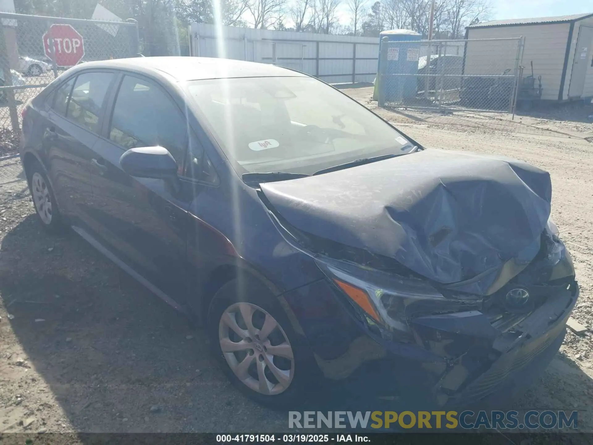 1 Photograph of a damaged car JTDBCMFE5PJ002339 TOYOTA COROLLA 2023
