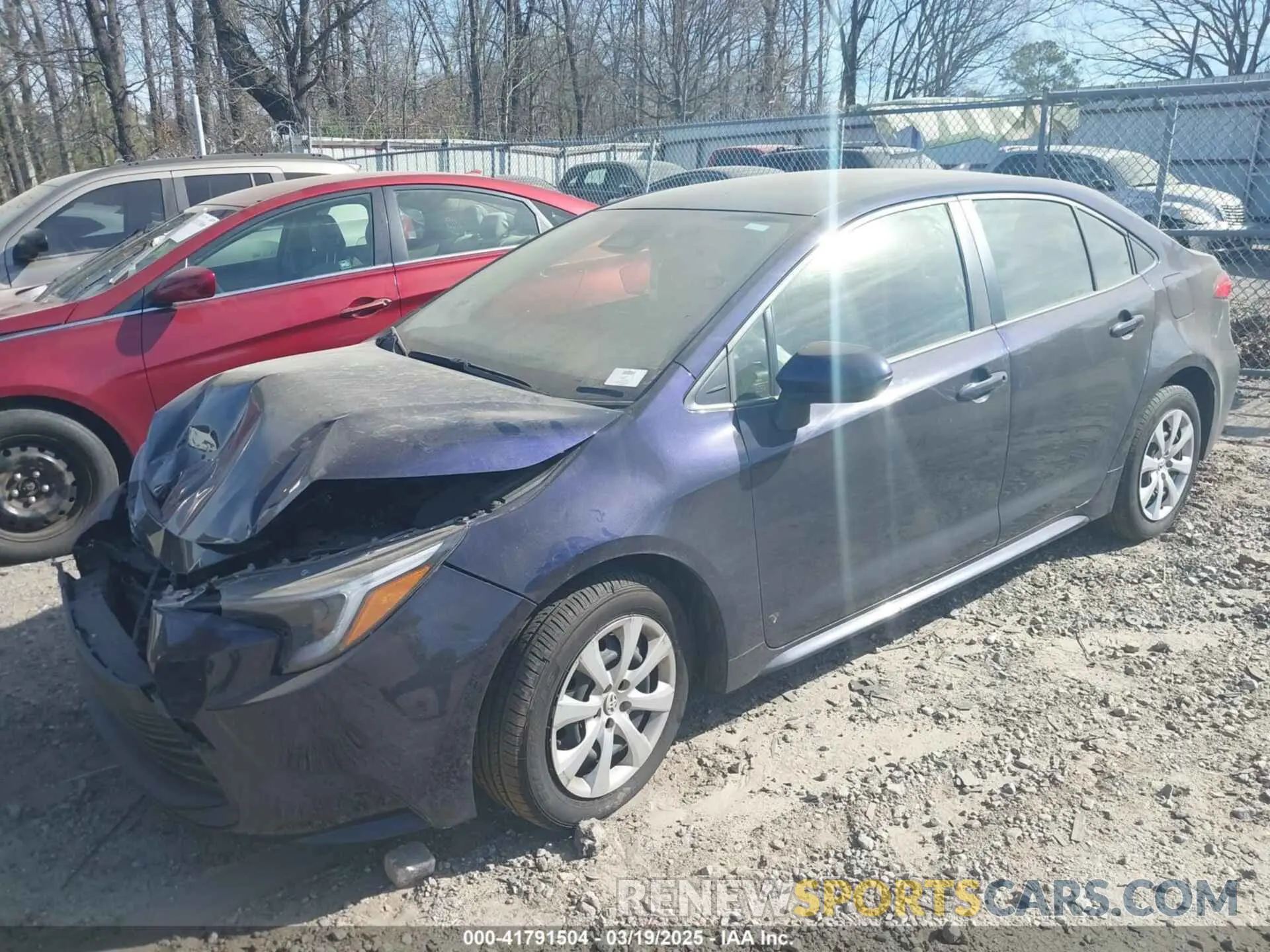 2 Photograph of a damaged car JTDBCMFE5PJ002339 TOYOTA COROLLA 2023