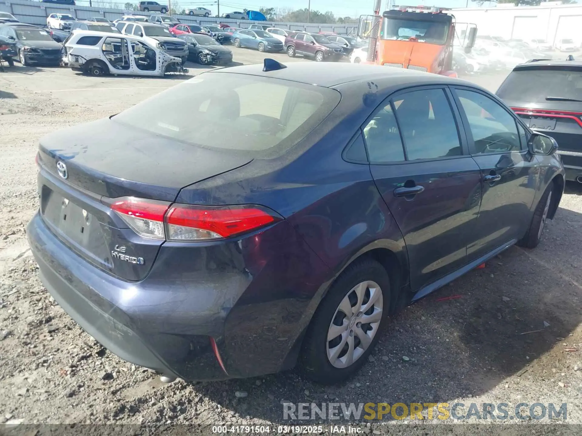 4 Photograph of a damaged car JTDBCMFE5PJ002339 TOYOTA COROLLA 2023