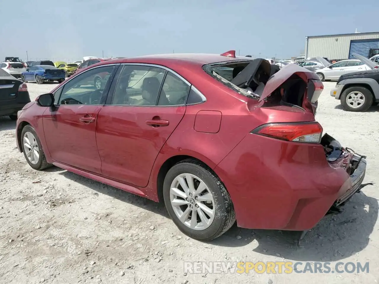 2 Photograph of a damaged car JTDBCMFE5PJ006052 TOYOTA COROLLA 2023