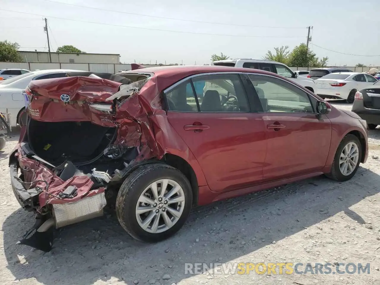 3 Photograph of a damaged car JTDBCMFE5PJ006052 TOYOTA COROLLA 2023