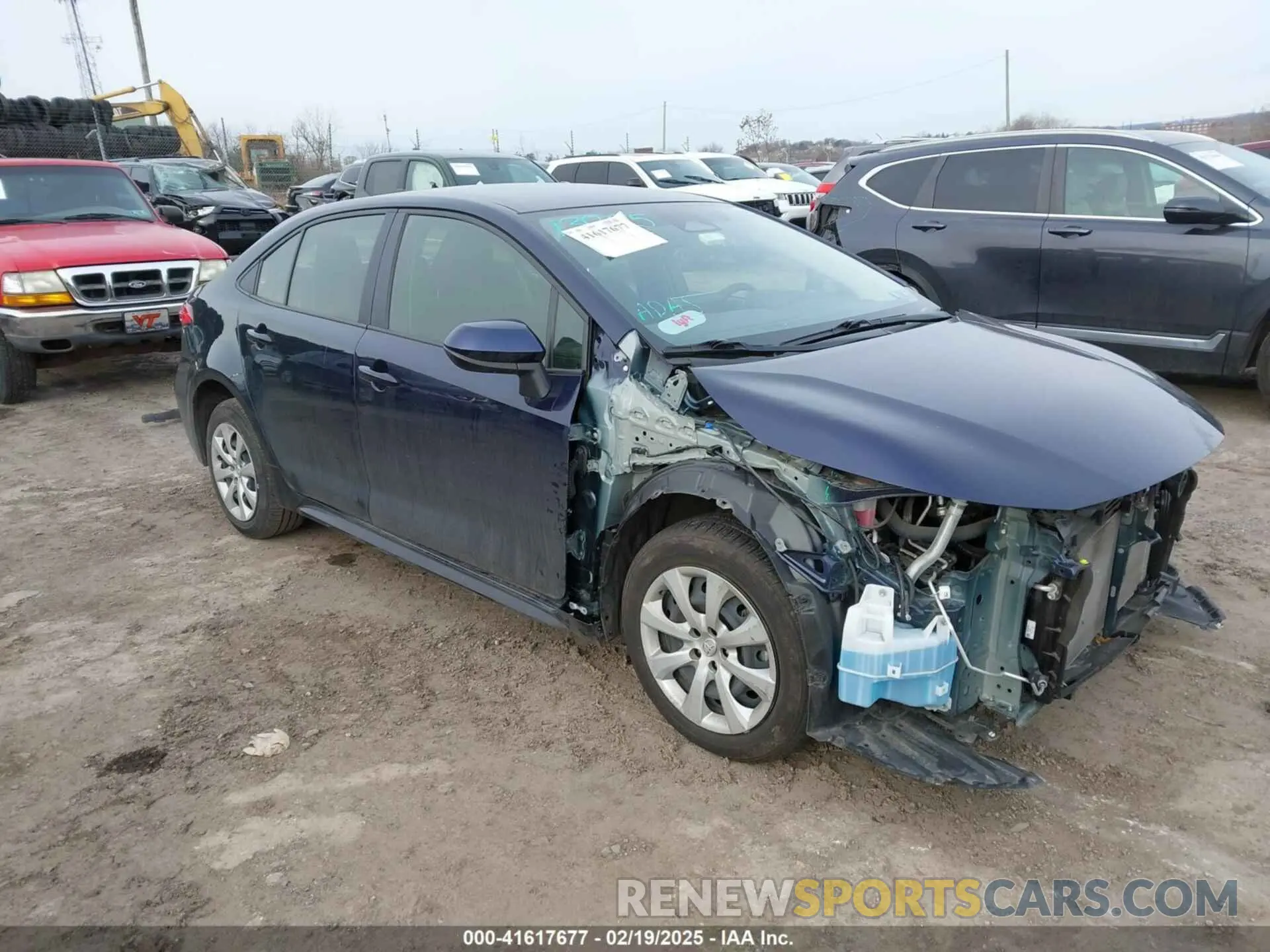 1 Photograph of a damaged car JTDBCMFE5PJ006102 TOYOTA COROLLA 2023