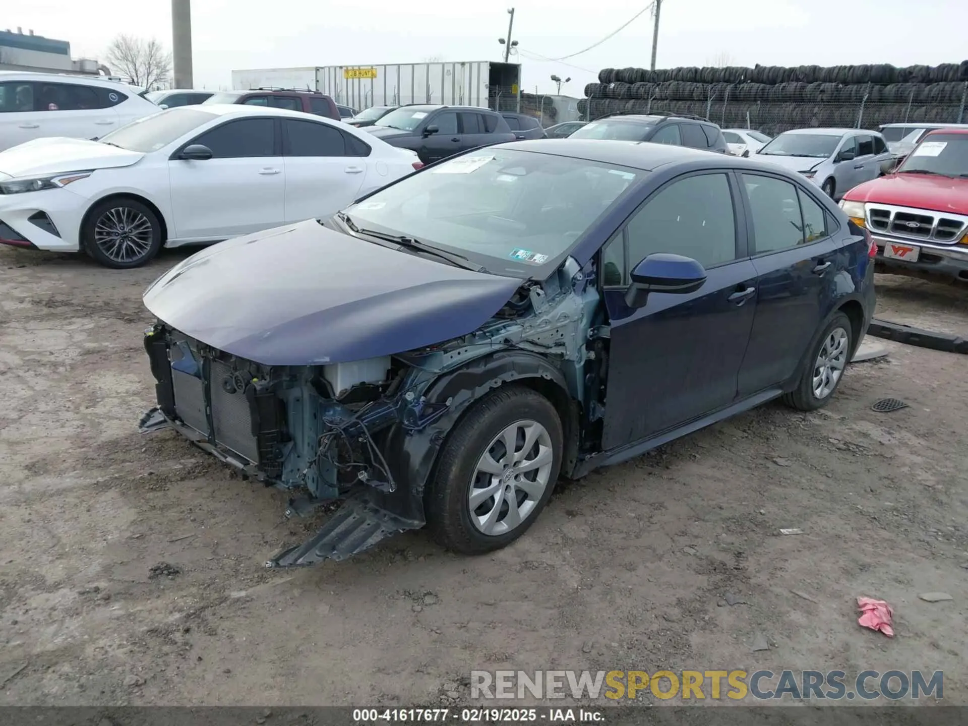 2 Photograph of a damaged car JTDBCMFE5PJ006102 TOYOTA COROLLA 2023