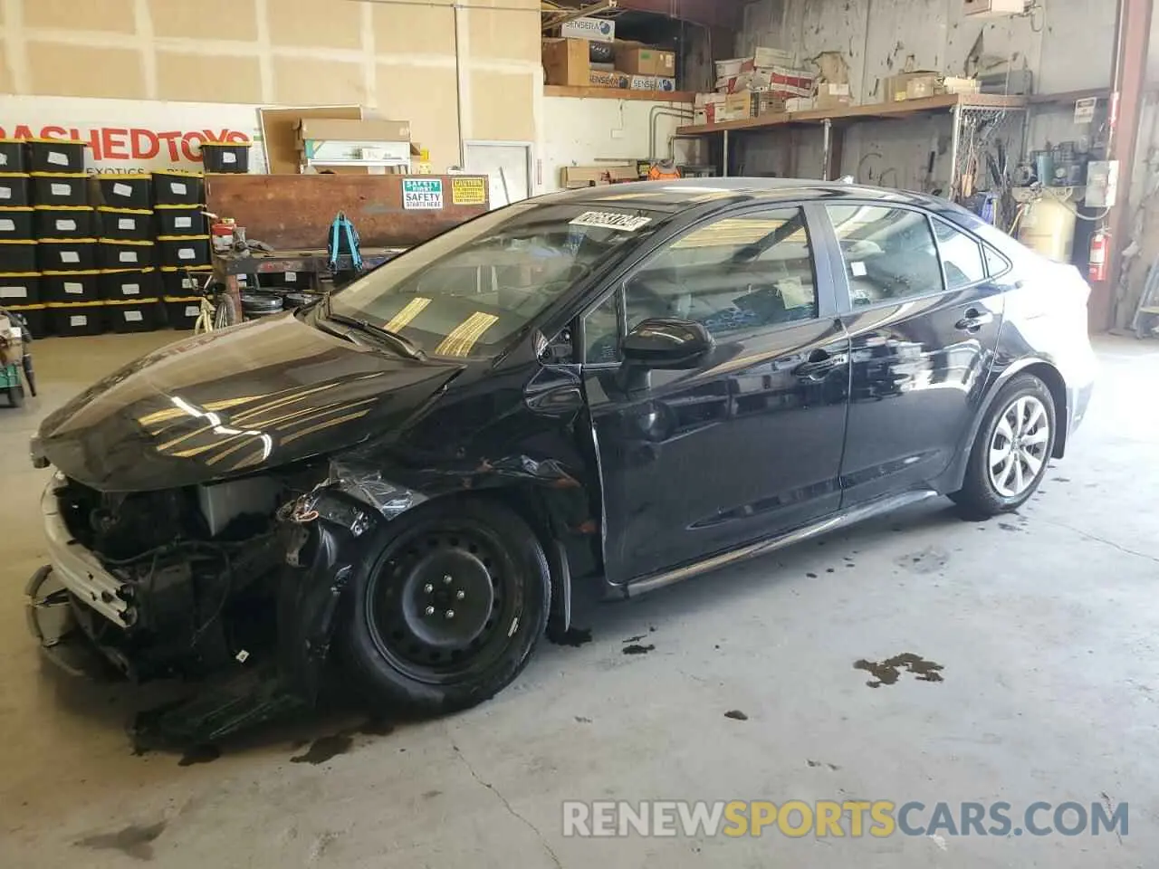 1 Photograph of a damaged car JTDBCMFE5PJ012708 TOYOTA COROLLA 2023
