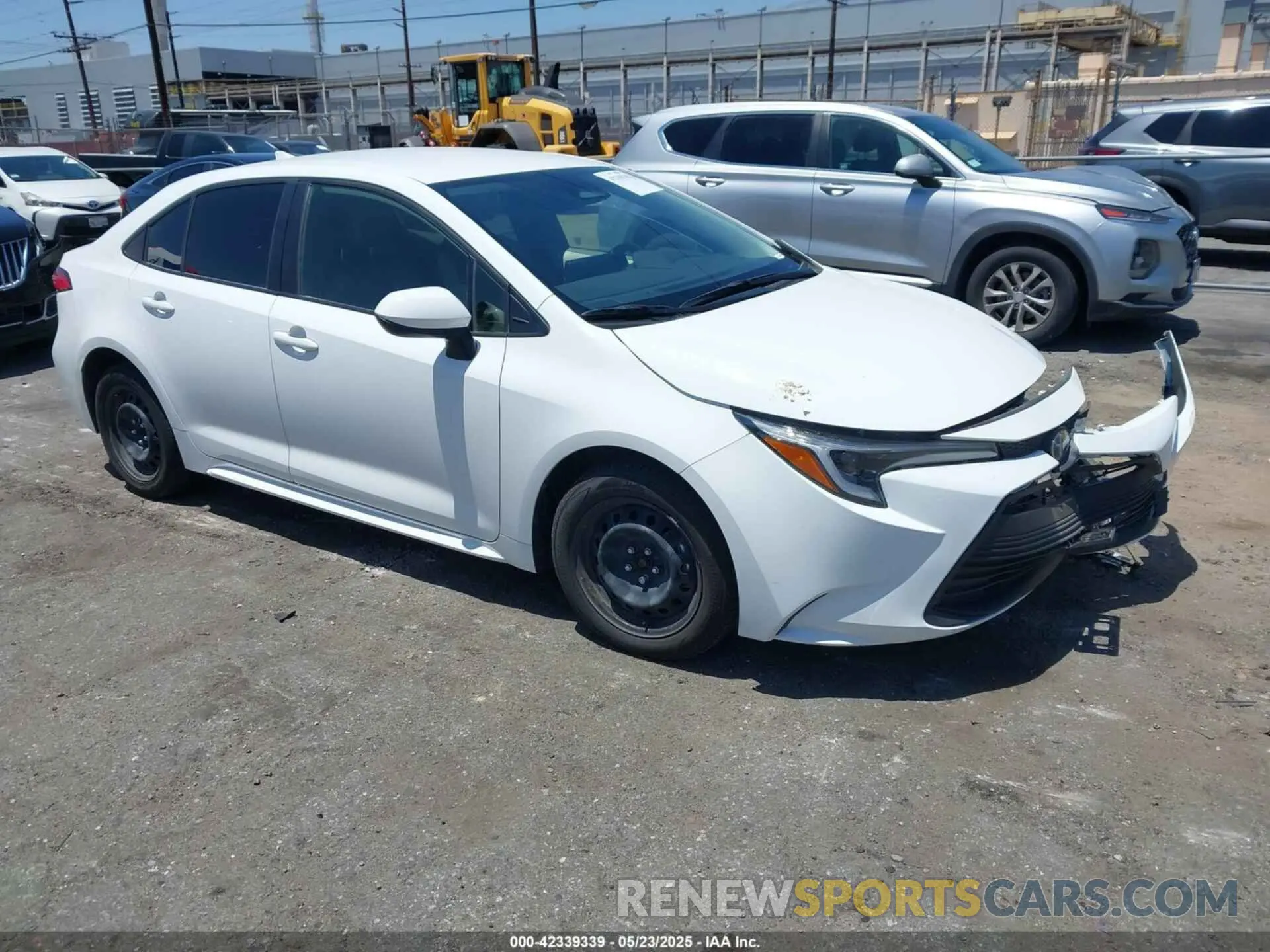 1 Photograph of a damaged car JTDBCMFE5PJ015768 TOYOTA COROLLA 2023