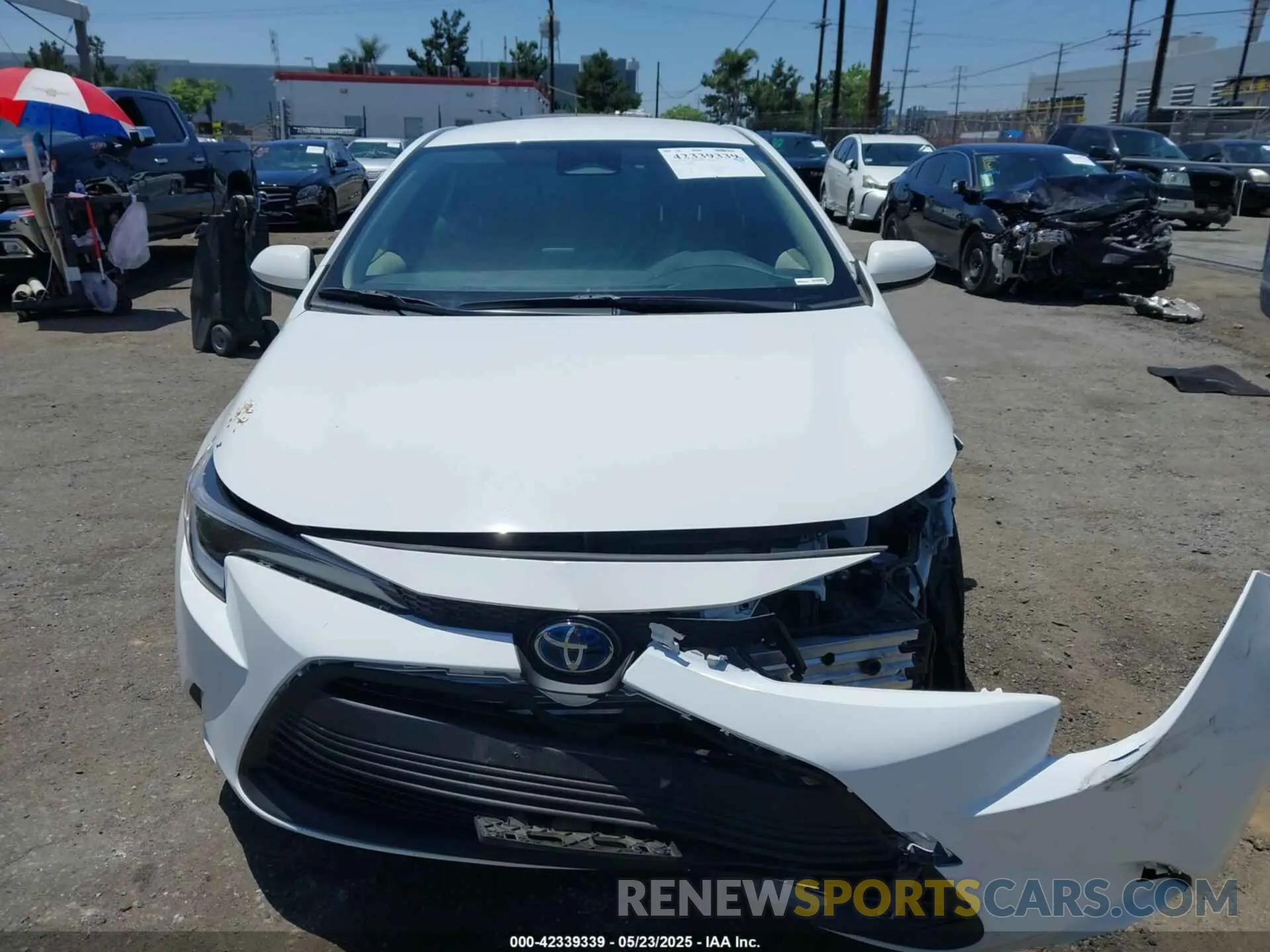 13 Photograph of a damaged car JTDBCMFE5PJ015768 TOYOTA COROLLA 2023