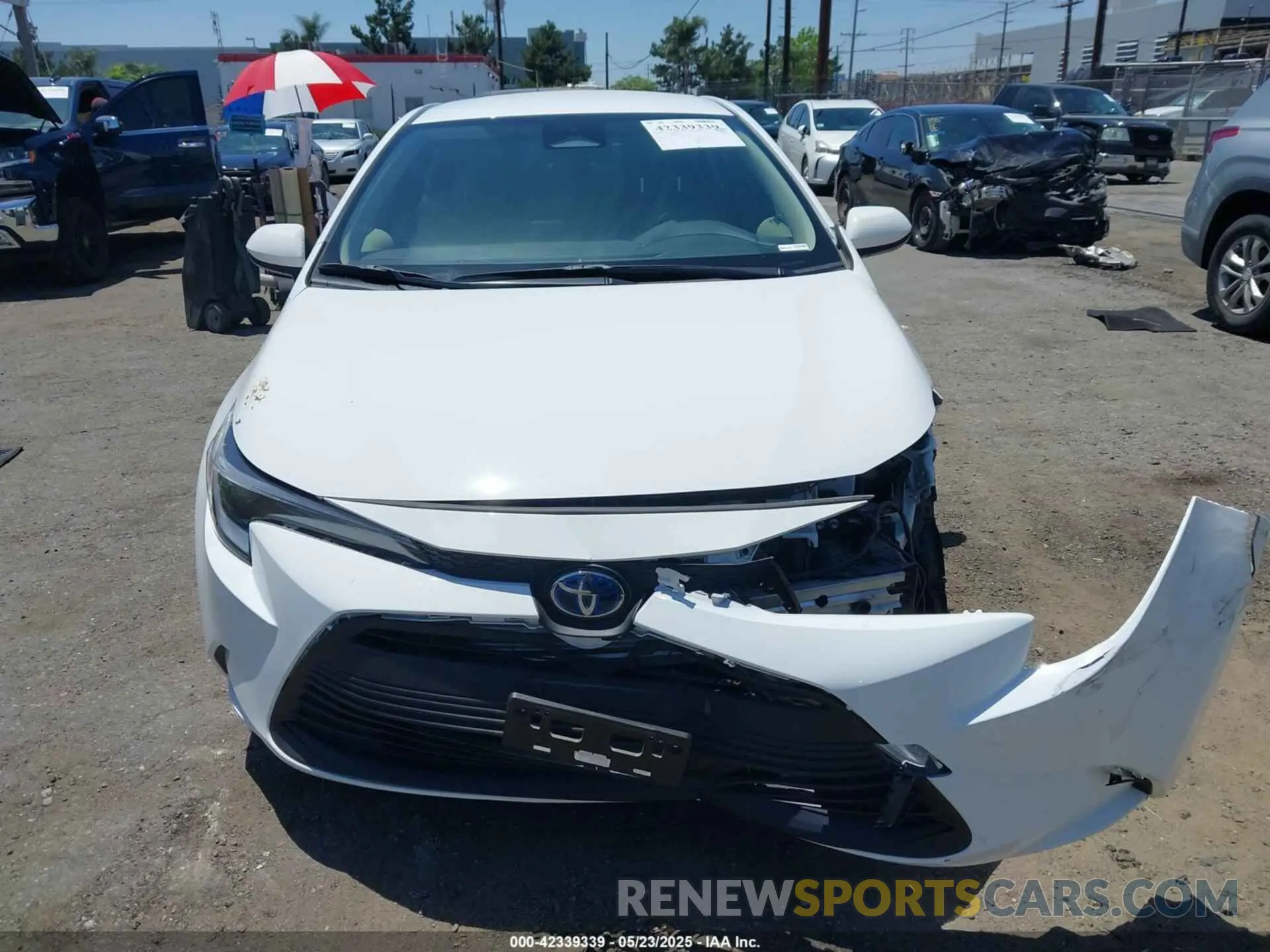 6 Photograph of a damaged car JTDBCMFE5PJ015768 TOYOTA COROLLA 2023