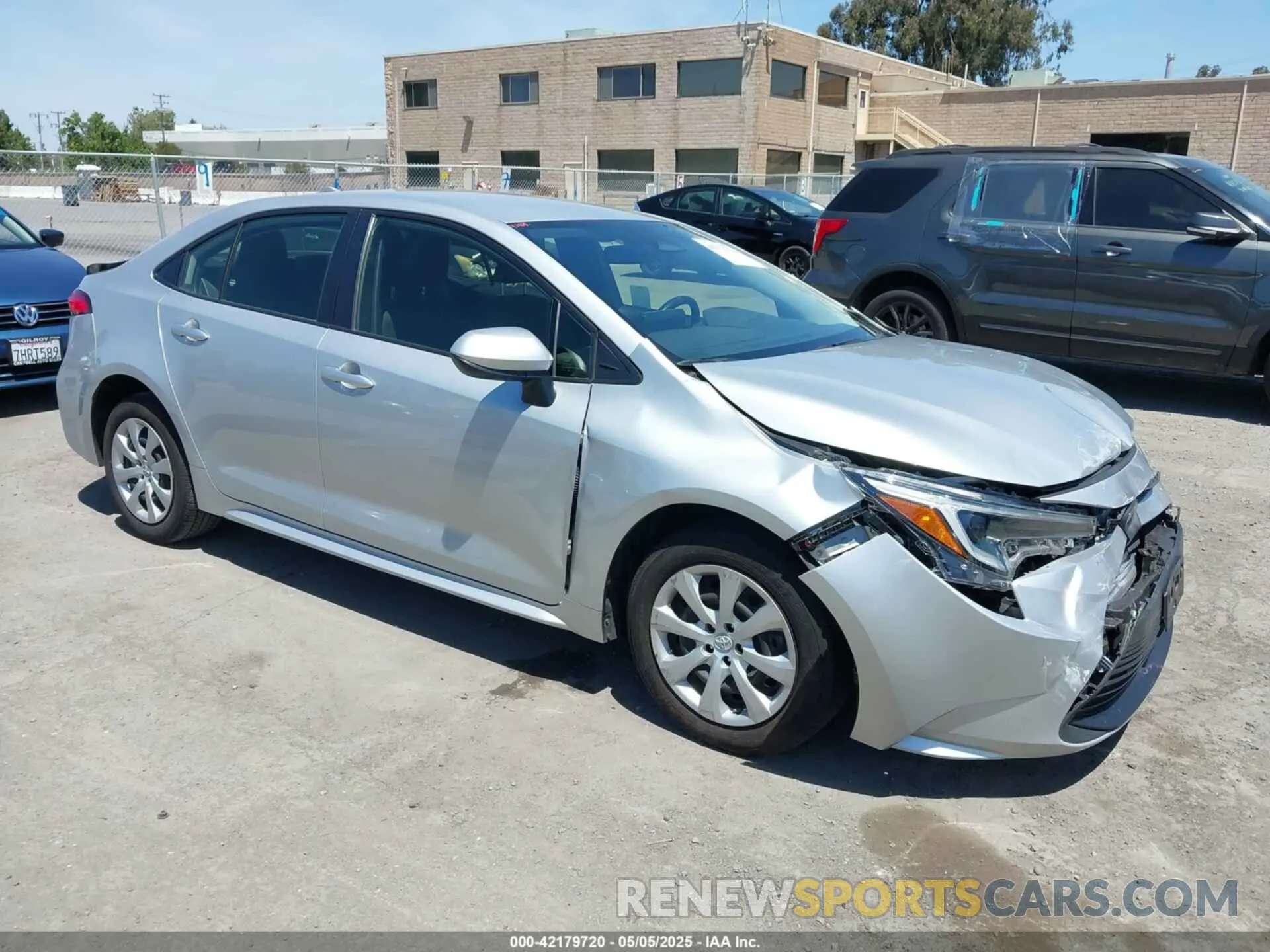 1 Photograph of a damaged car JTDBCMFE6P3000801 TOYOTA COROLLA 2023