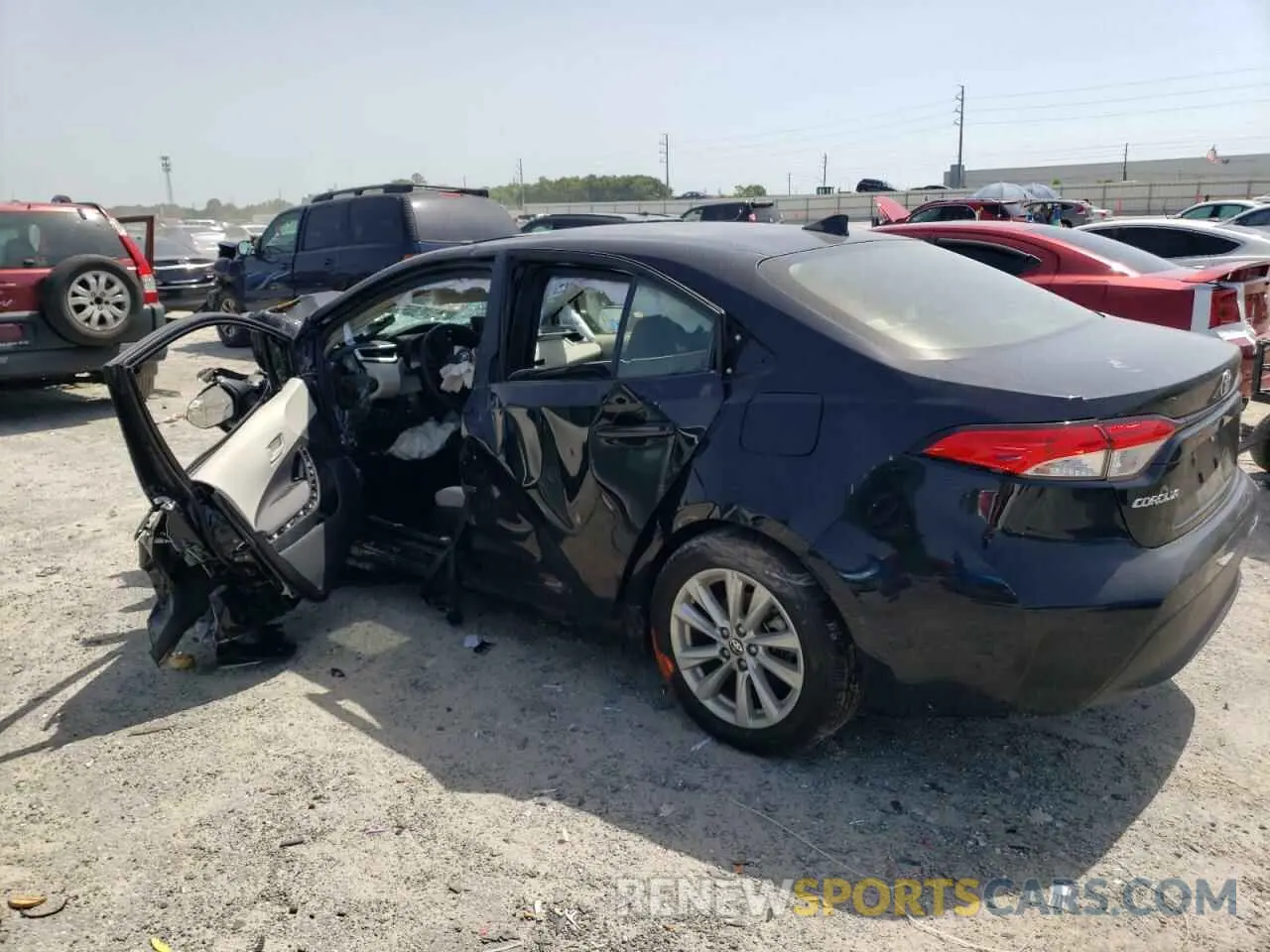 2 Photograph of a damaged car JTDBCMFE6P3004444 TOYOTA COROLLA 2023