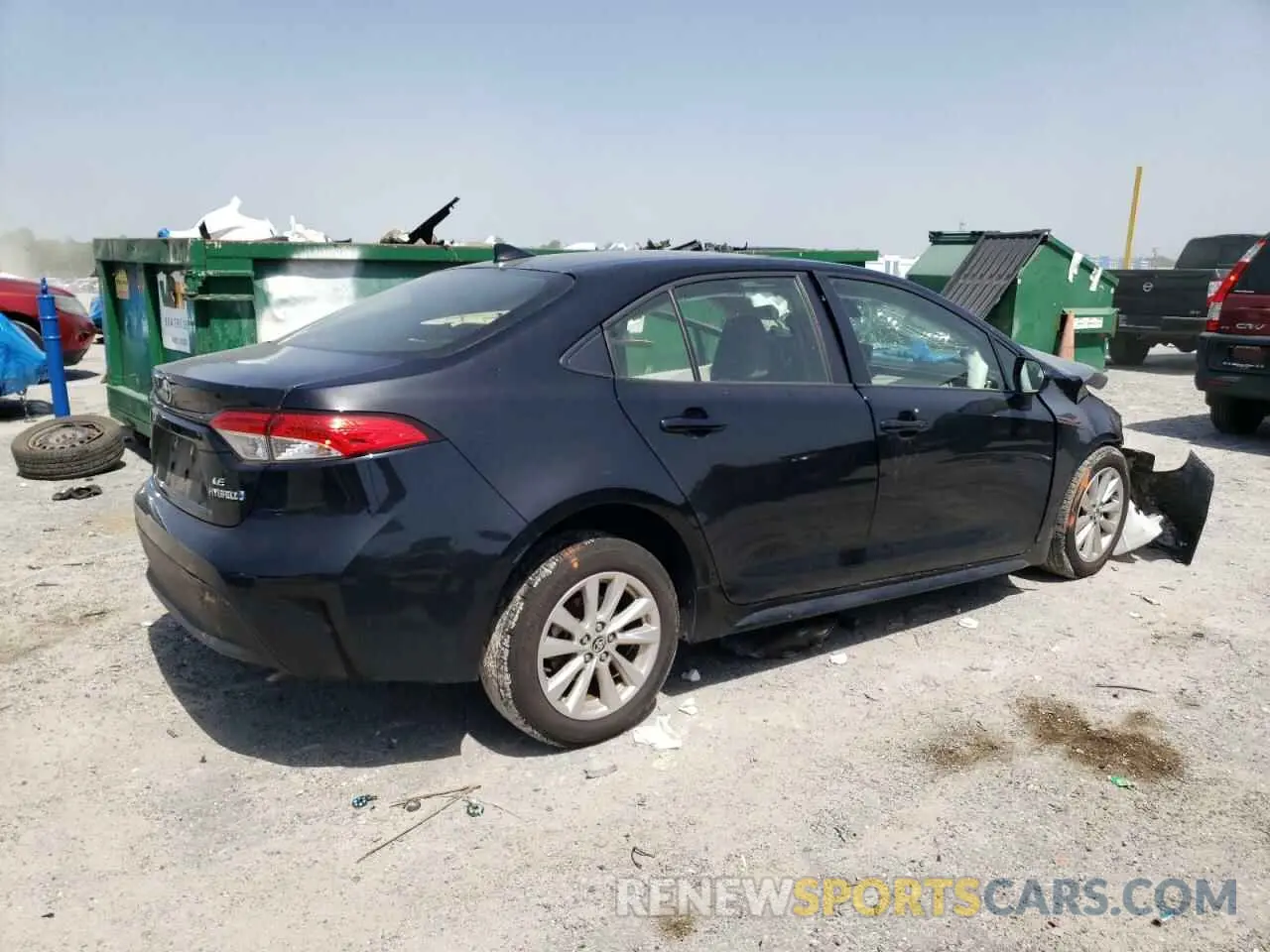 3 Photograph of a damaged car JTDBCMFE6P3004444 TOYOTA COROLLA 2023