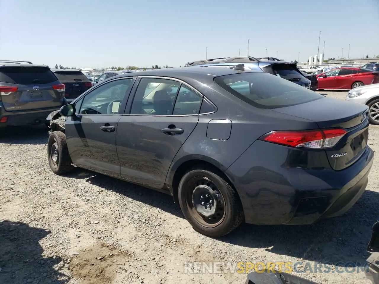 2 Photograph of a damaged car JTDBCMFE6P3009000 TOYOTA COROLLA 2023