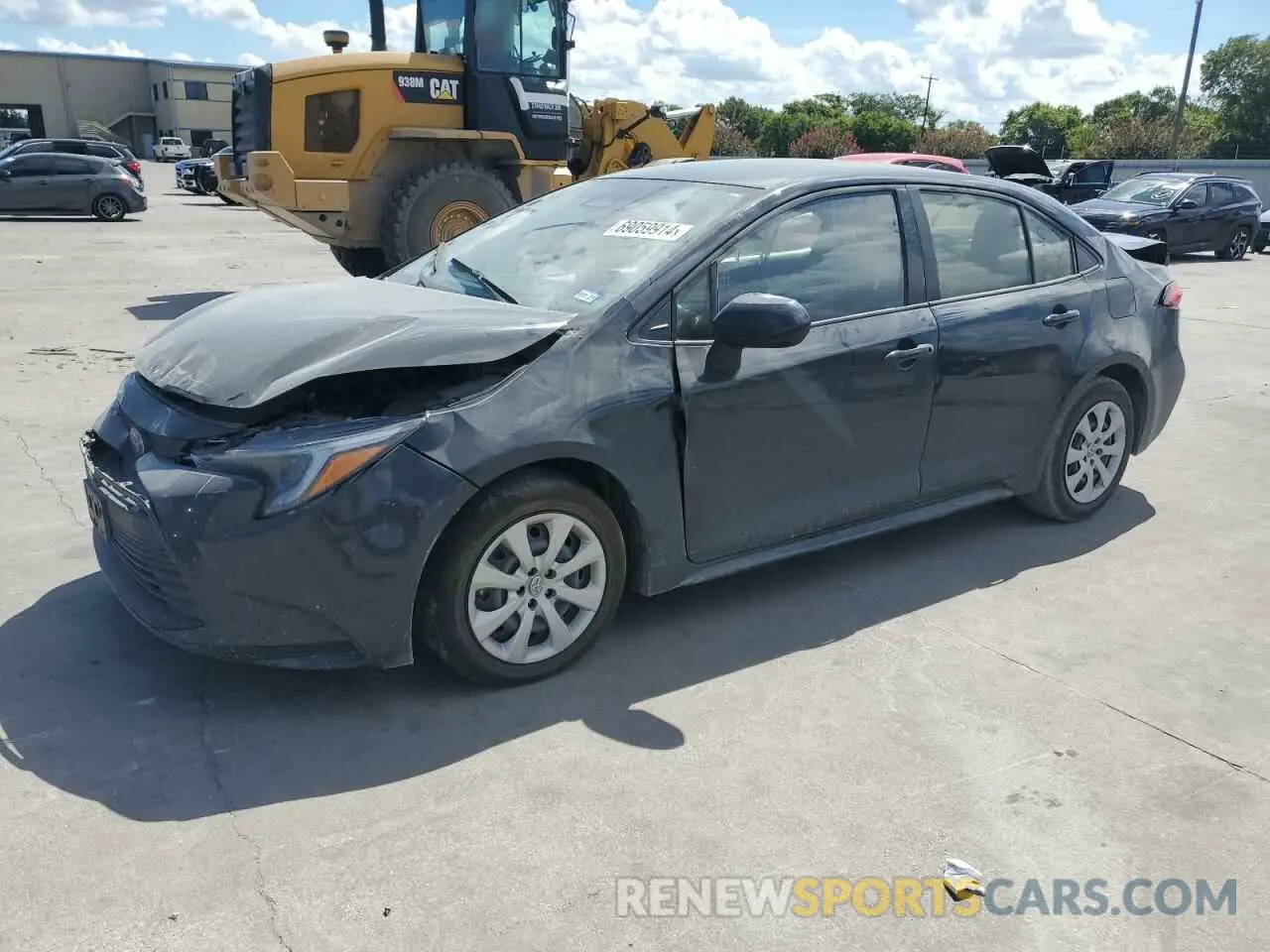 1 Photograph of a damaged car JTDBCMFE6P3011362 TOYOTA COROLLA 2023
