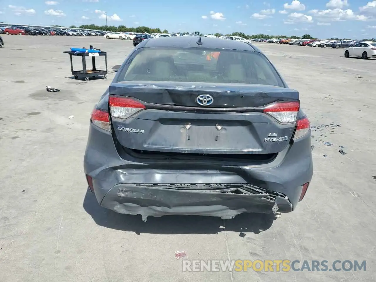 6 Photograph of a damaged car JTDBCMFE6P3011362 TOYOTA COROLLA 2023