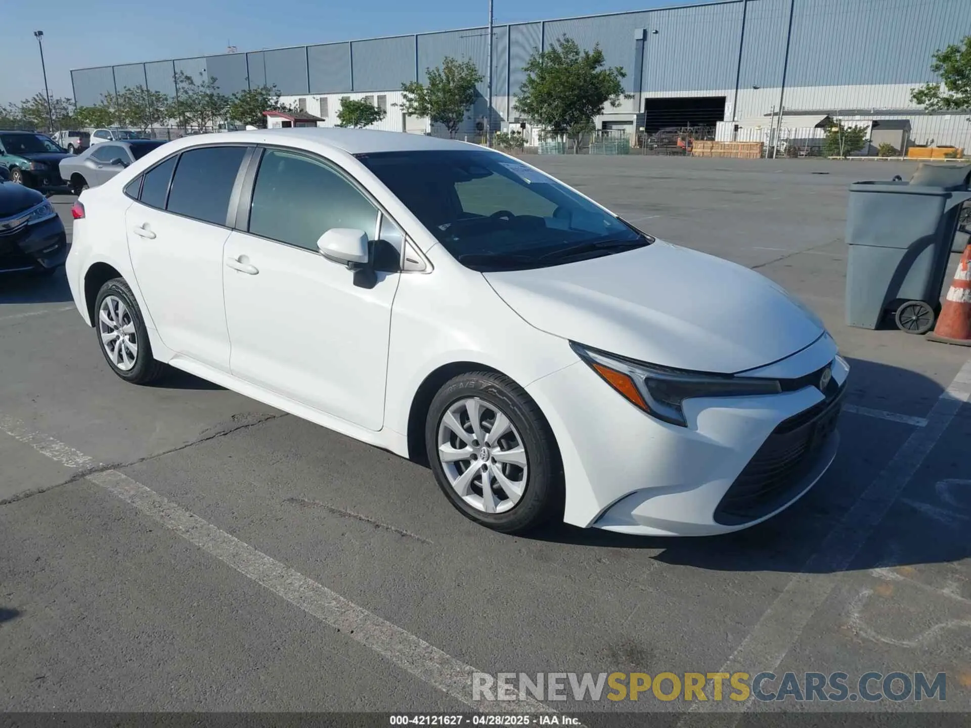 1 Photograph of a damaged car JTDBCMFE6P3017937 TOYOTA COROLLA 2023