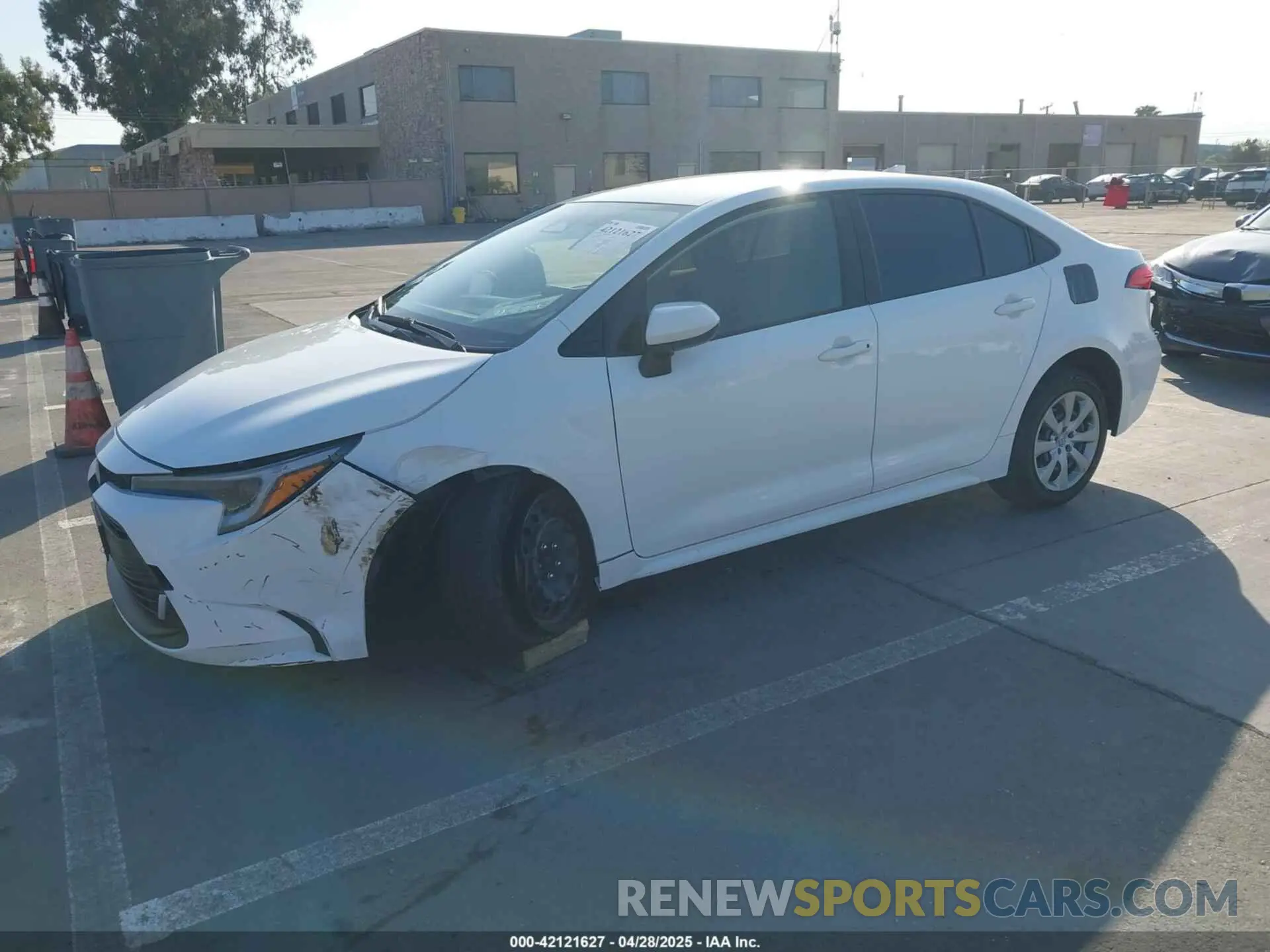 2 Photograph of a damaged car JTDBCMFE6P3017937 TOYOTA COROLLA 2023