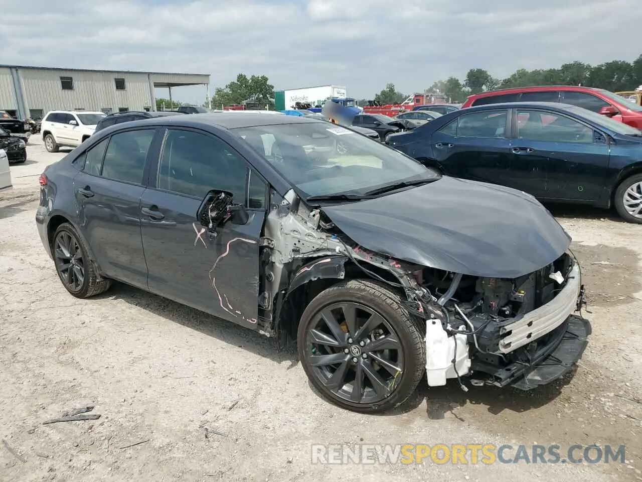 4 Photograph of a damaged car JTDBCMFE6P3020126 TOYOTA COROLLA 2023