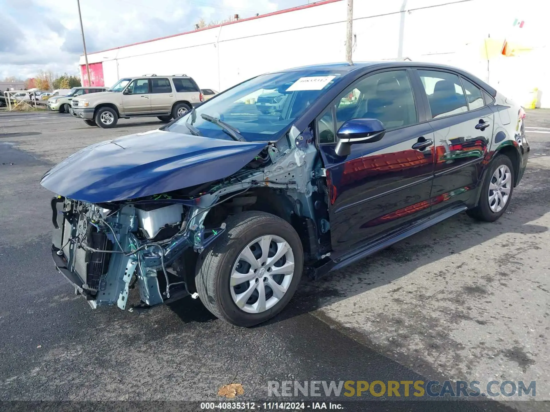 2 Photograph of a damaged car JTDBCMFE6PJ003256 TOYOTA COROLLA 2023