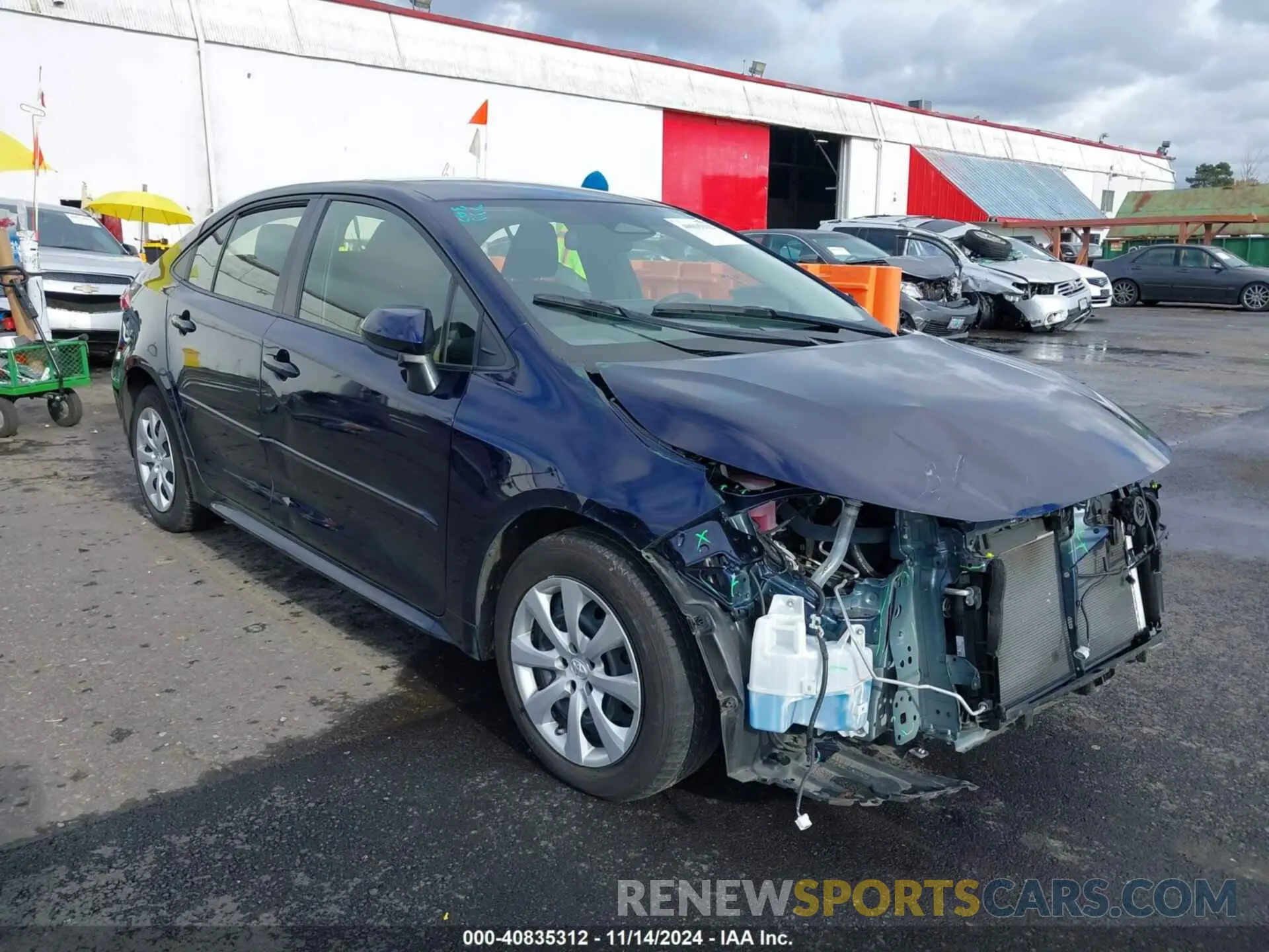 6 Photograph of a damaged car JTDBCMFE6PJ003256 TOYOTA COROLLA 2023