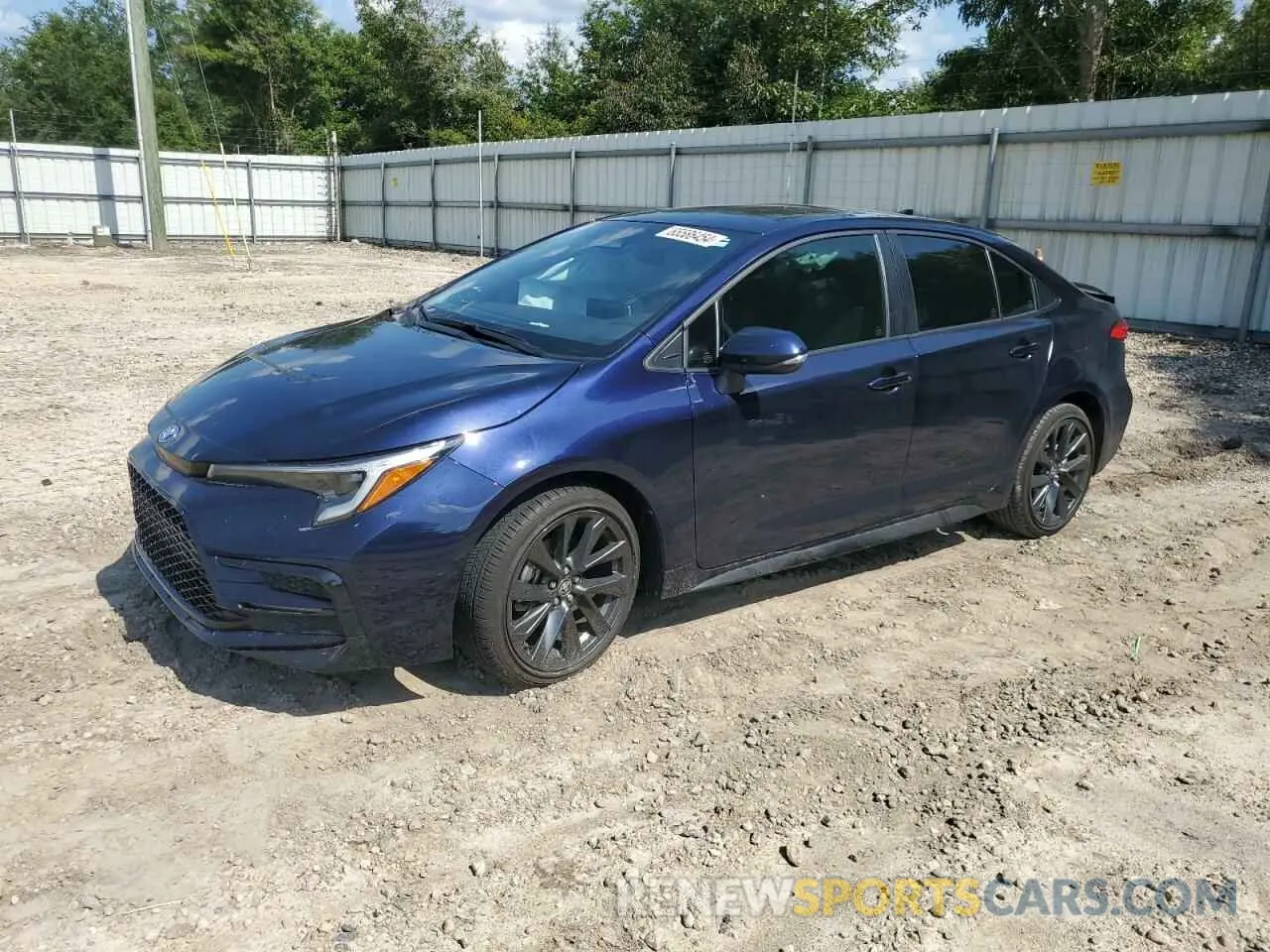 1 Photograph of a damaged car JTDBCMFE6PJ004018 TOYOTA COROLLA 2023