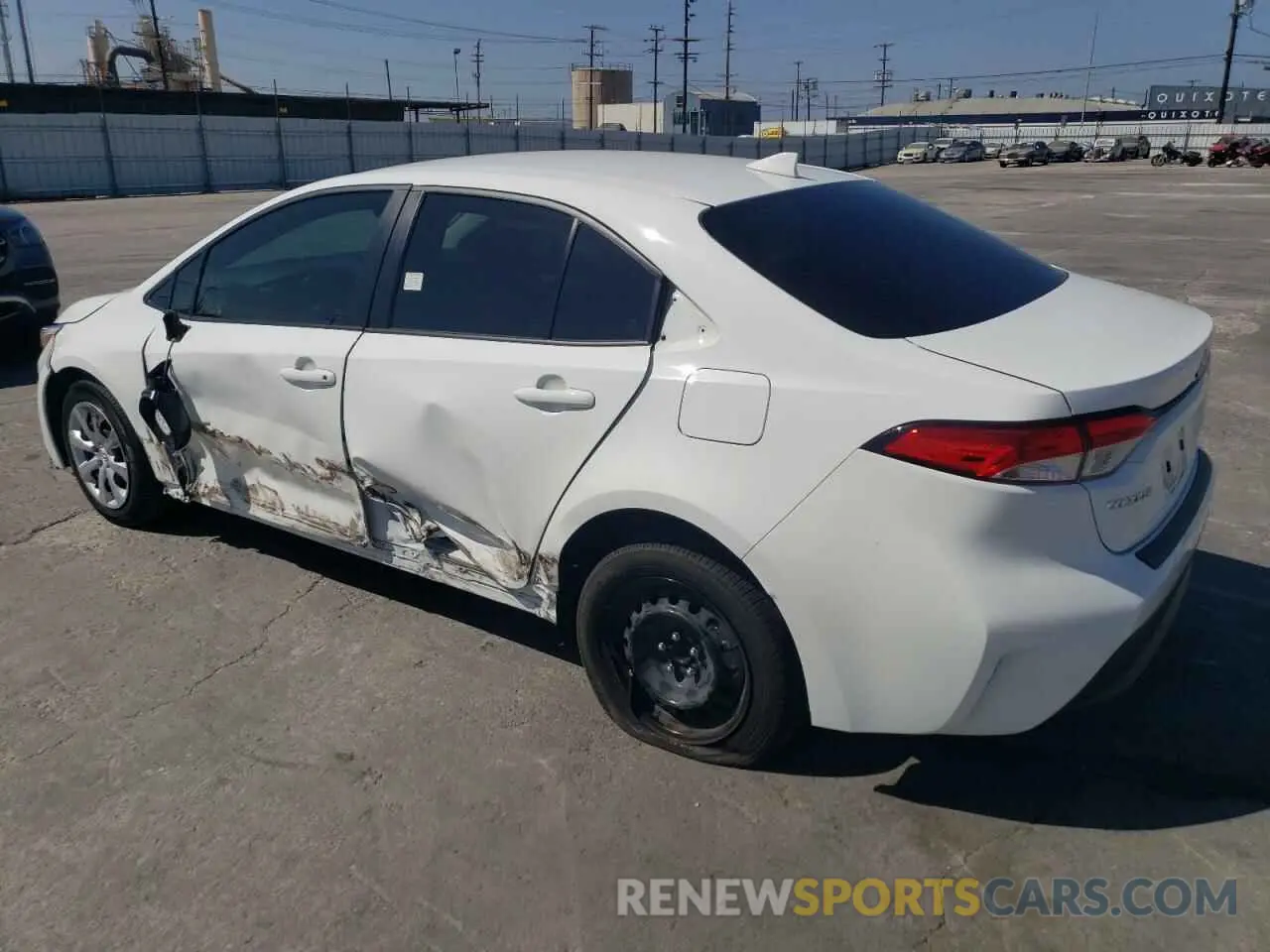 2 Photograph of a damaged car JTDBCMFE6PJ007548 TOYOTA COROLLA 2023