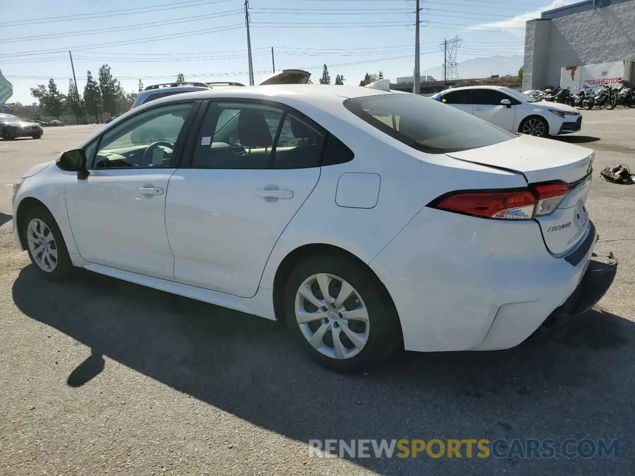 2 Photograph of a damaged car JTDBCMFE6PJ011342 TOYOTA COROLLA 2023