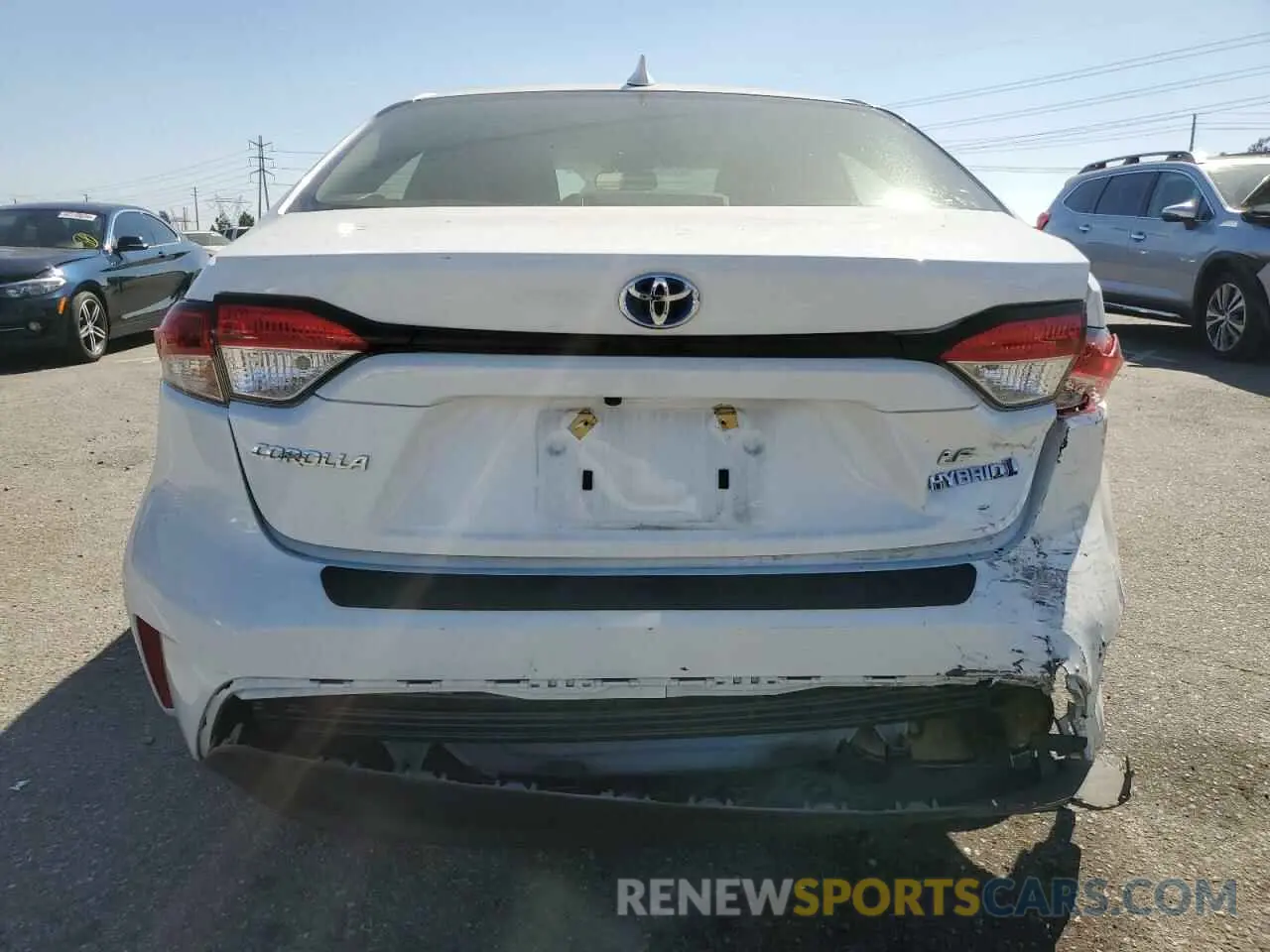 6 Photograph of a damaged car JTDBCMFE6PJ011342 TOYOTA COROLLA 2023
