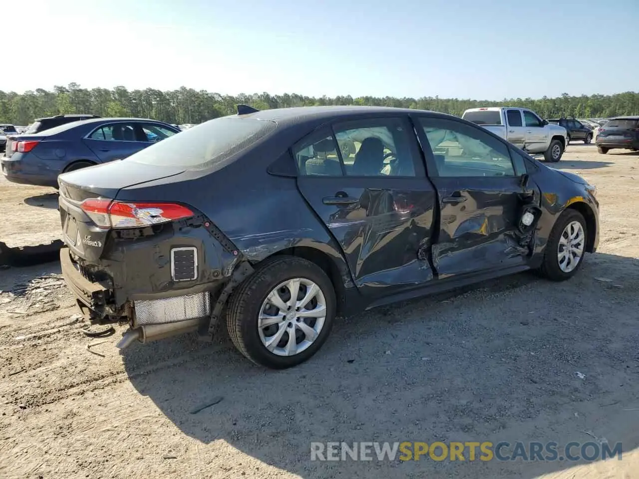 3 Photograph of a damaged car JTDBCMFE7P3000841 TOYOTA COROLLA 2023