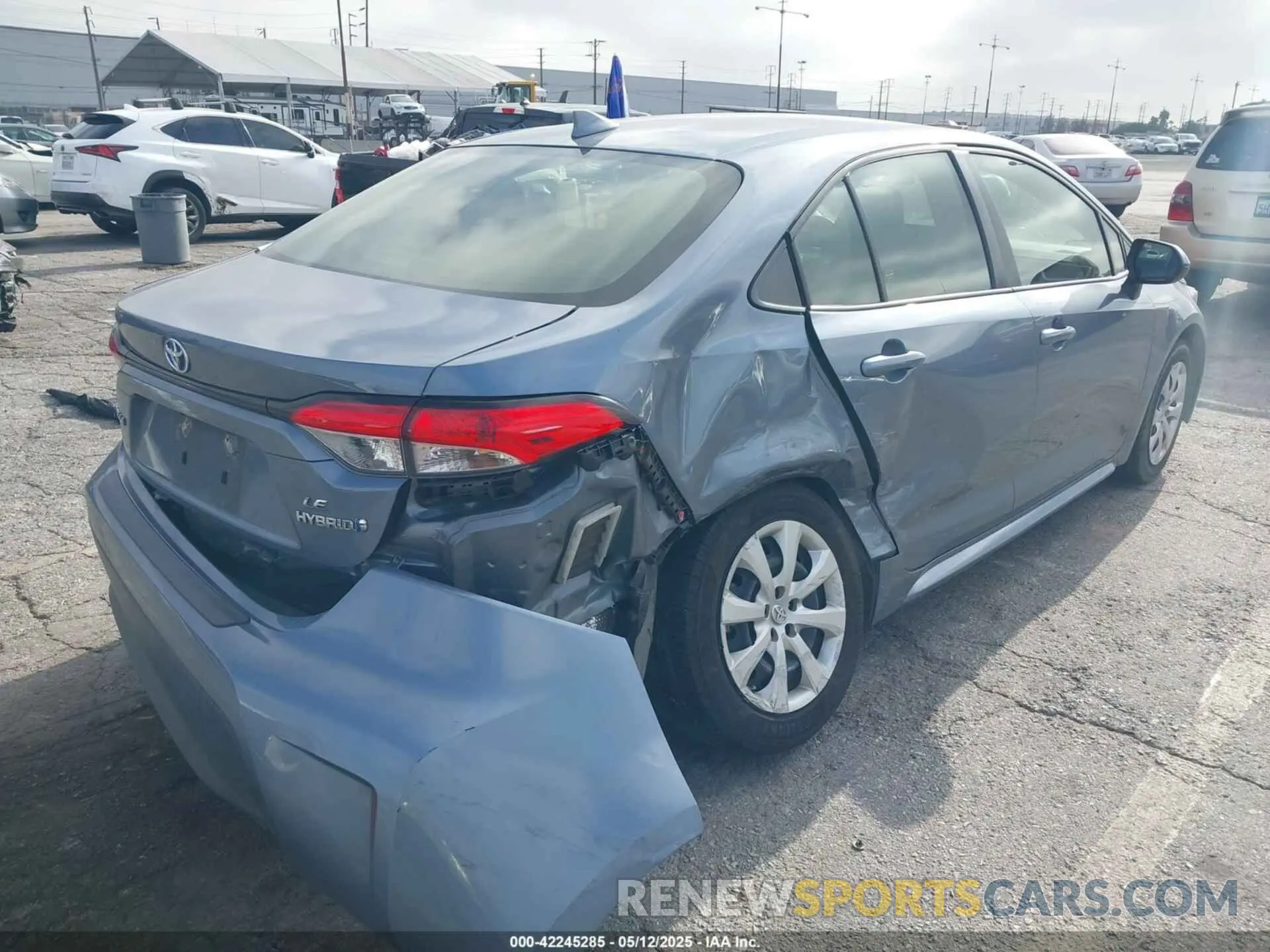 4 Photograph of a damaged car JTDBCMFE7P3002265 TOYOTA COROLLA 2023