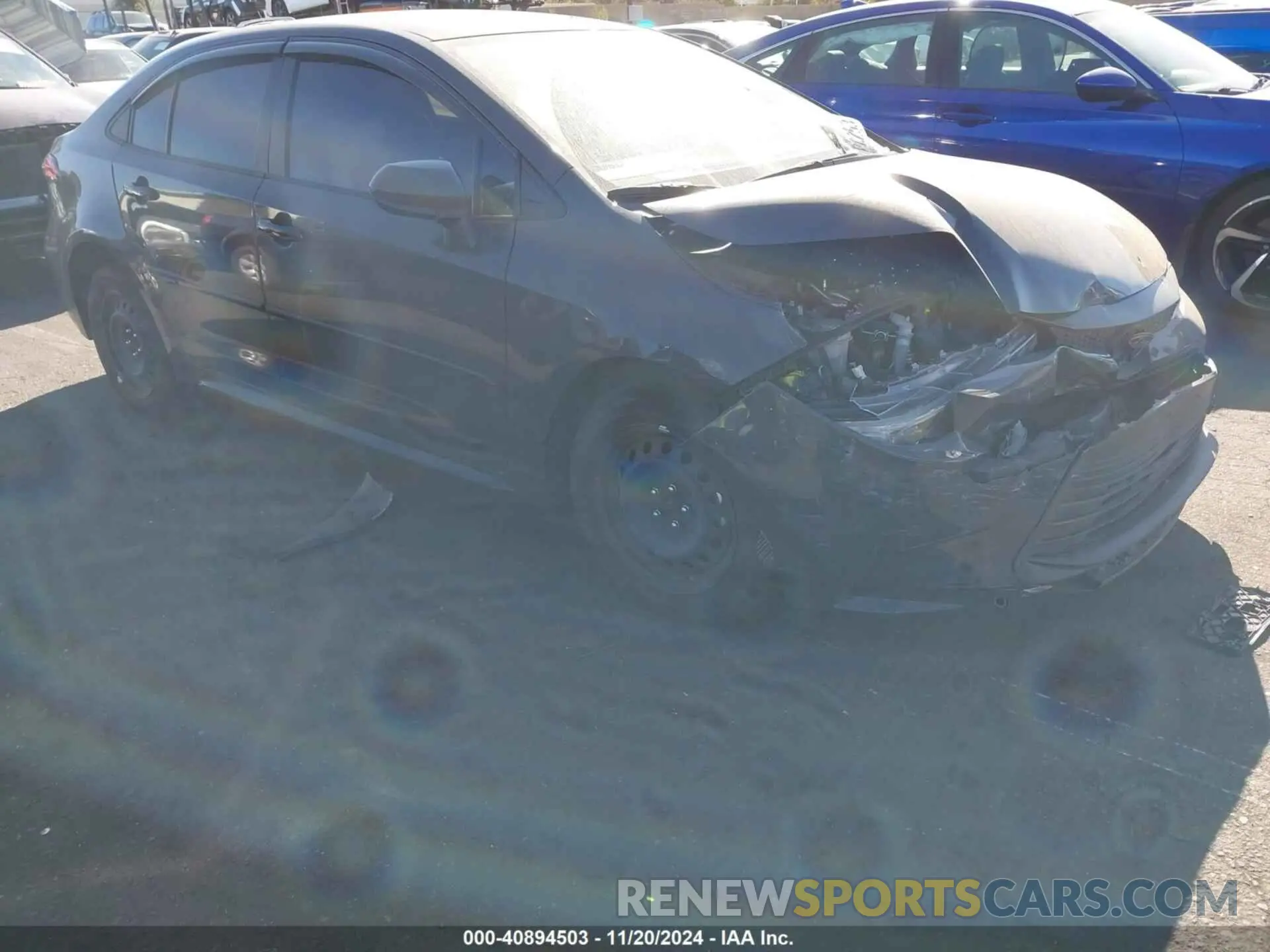 1 Photograph of a damaged car JTDBCMFE7P3002346 TOYOTA COROLLA 2023