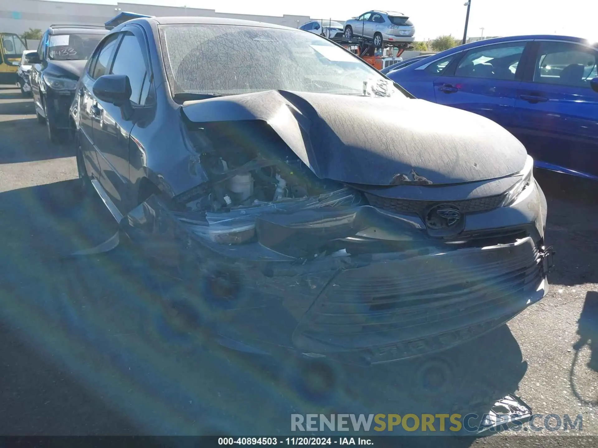 6 Photograph of a damaged car JTDBCMFE7P3002346 TOYOTA COROLLA 2023