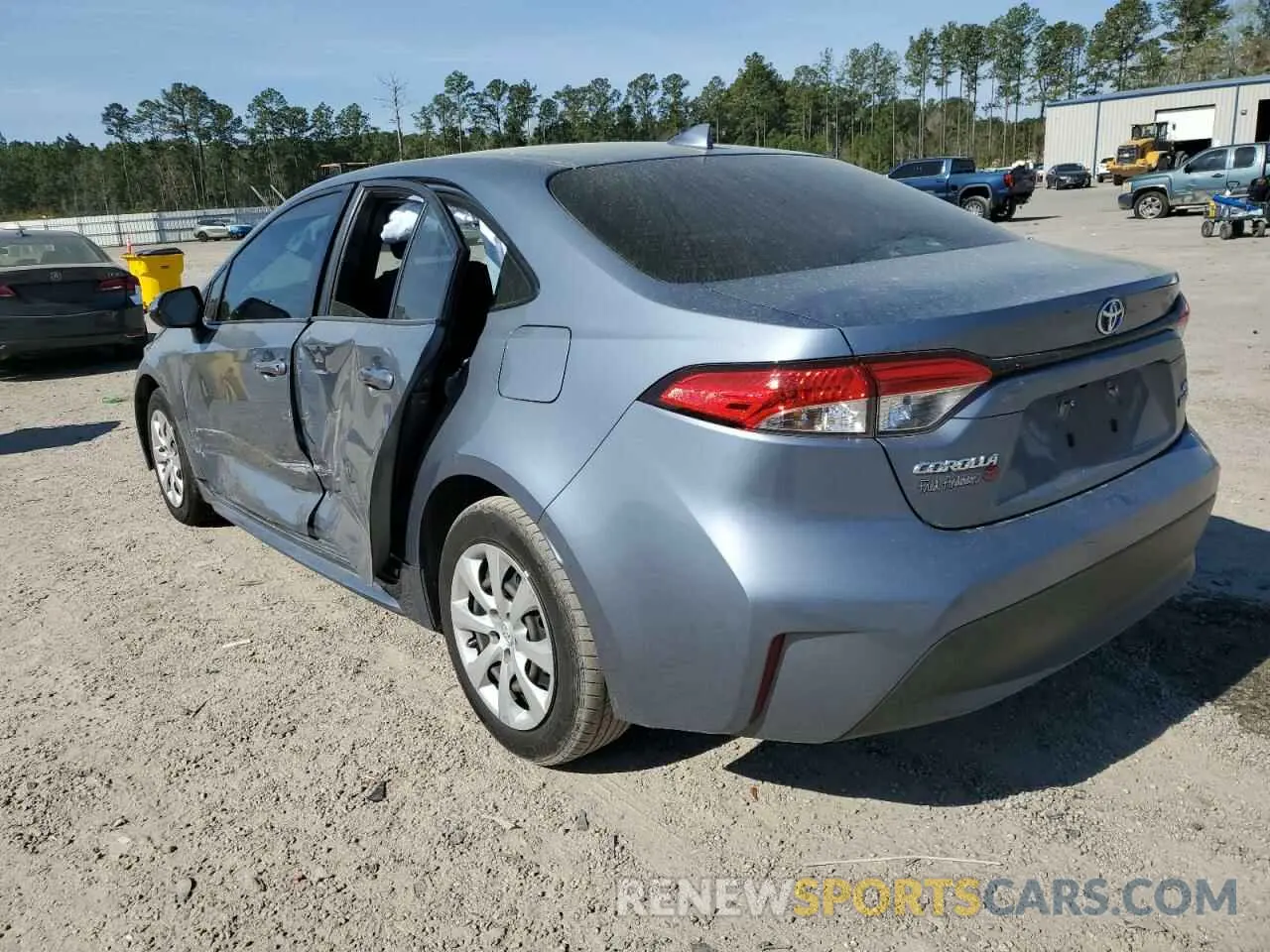 2 Photograph of a damaged car JTDBCMFE7P3005330 TOYOTA COROLLA 2023