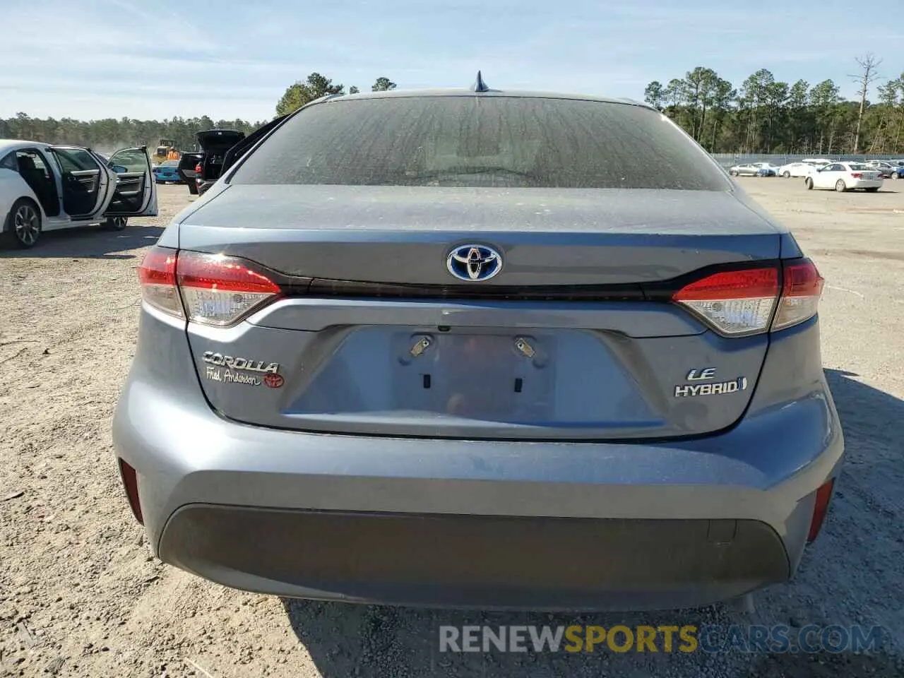 6 Photograph of a damaged car JTDBCMFE7P3005330 TOYOTA COROLLA 2023